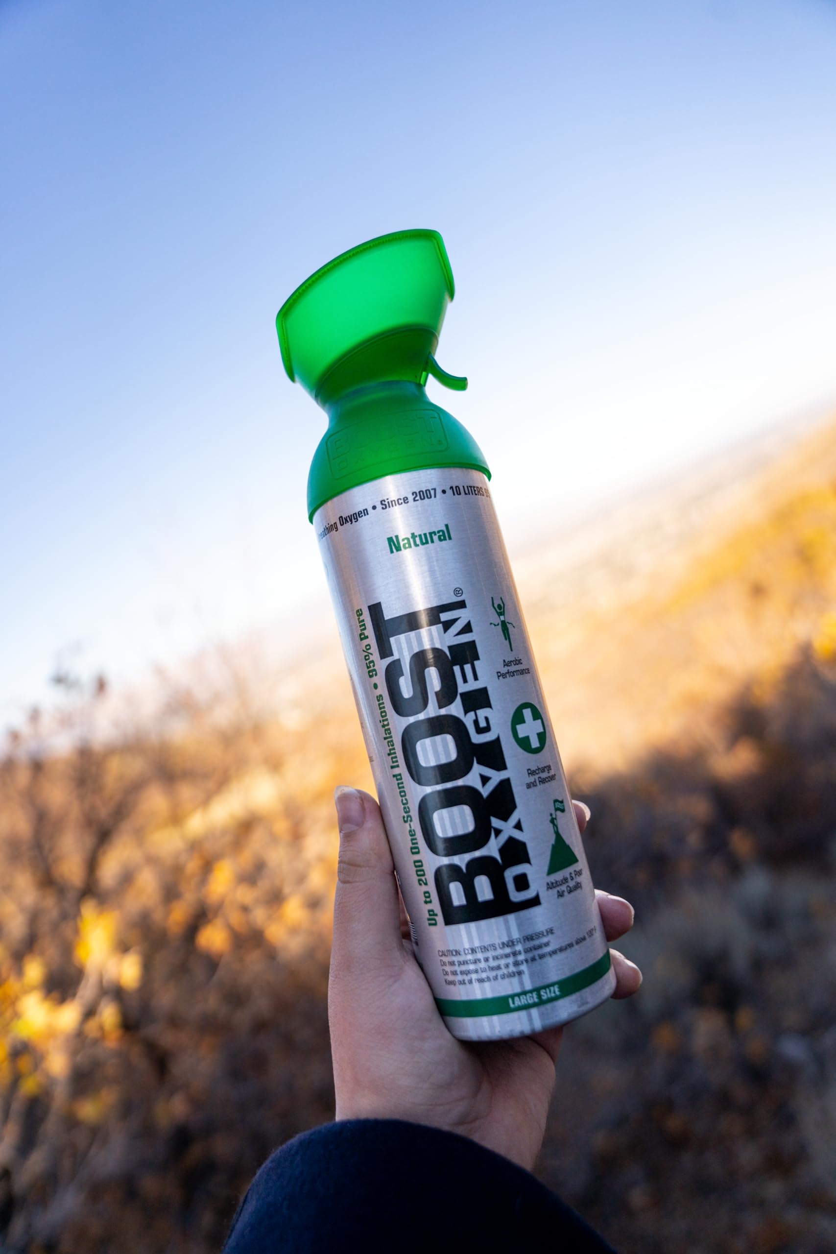 Boost Oxygen Supplemental Oxygen to Go | All-Natural Respiratory Support for Health, Wellness - AB Mystery