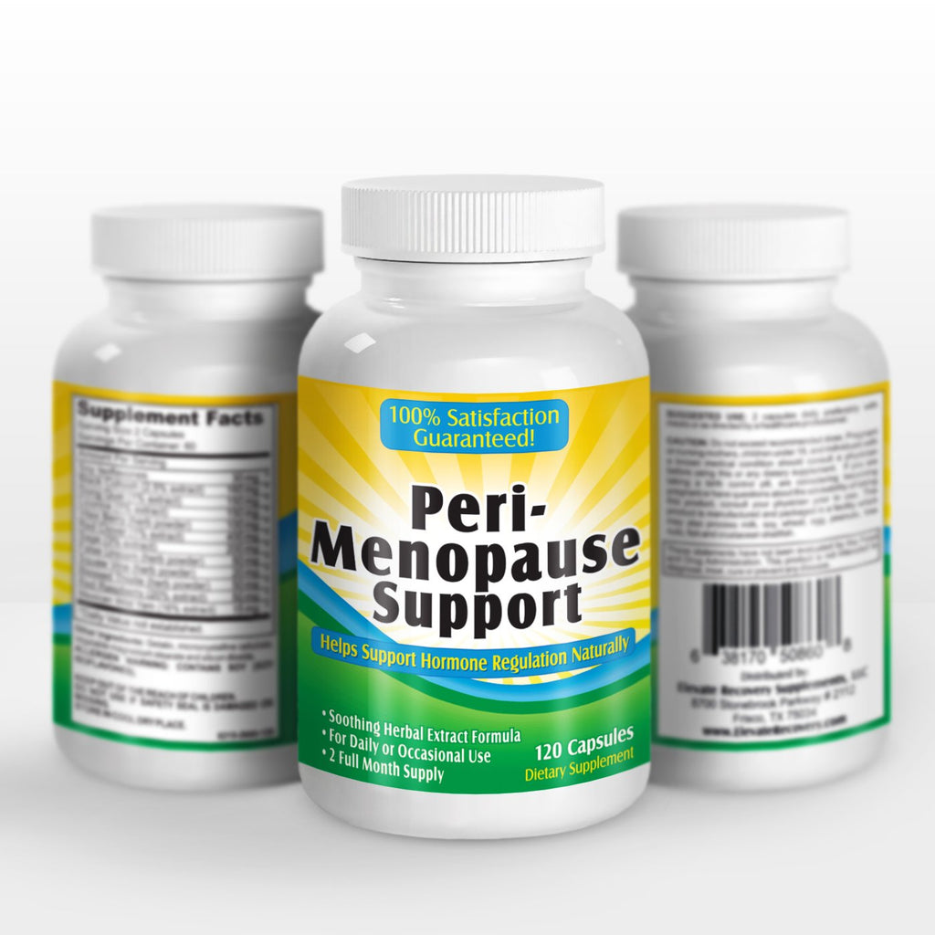2-Month Perimenopause Support Supplement (All-in-1) Herbal Extract Relief Formula with 12 Active Ingredients - AB Mystery