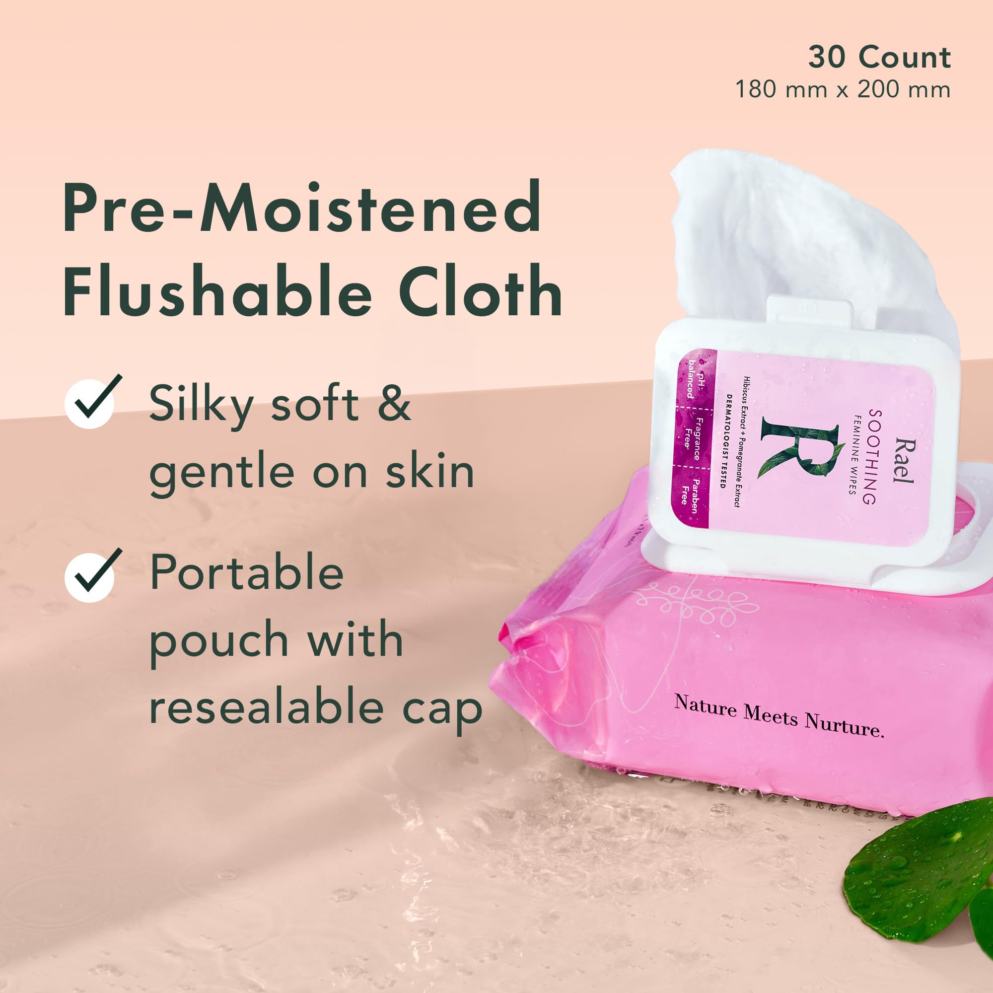 Rael Feminine Wipes, Soothing Wipes for Women - pH Balance, Clean Ingredients, All Skin Types - AB Mystery