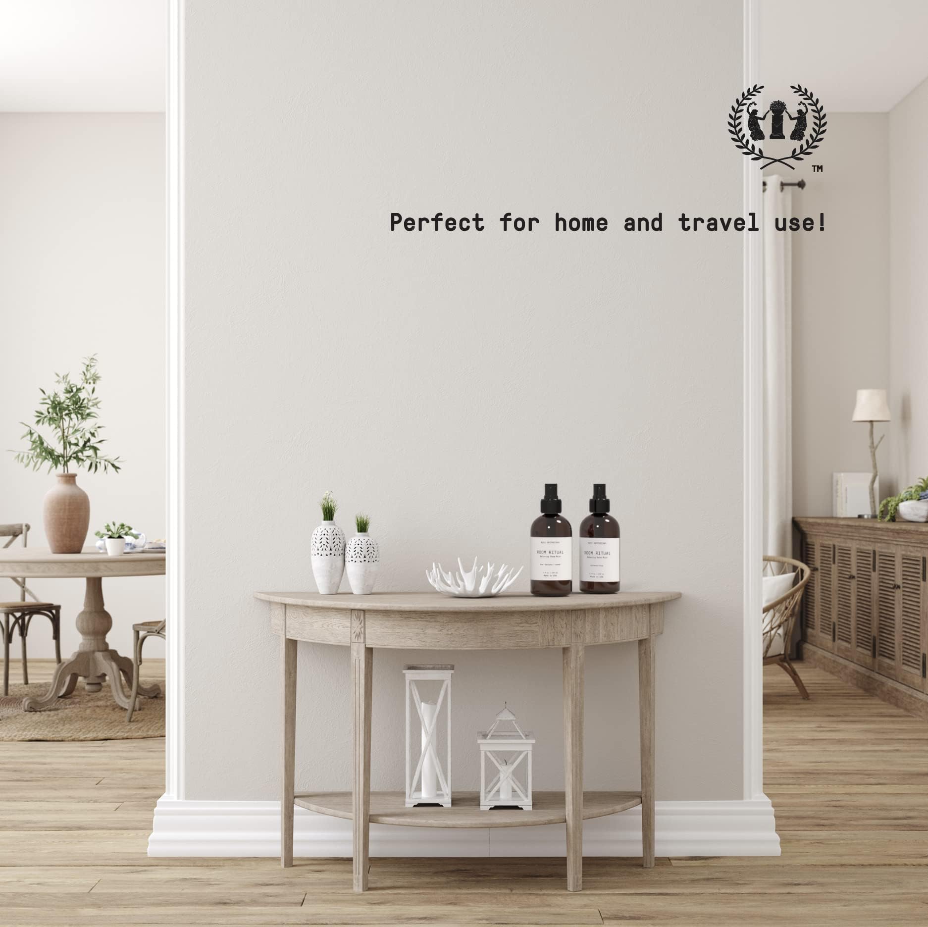 Muse Bath Apothecary Room Ritual - Aromatic and Relaxing Room Mist, 8 oz, Infused - AB Mystery