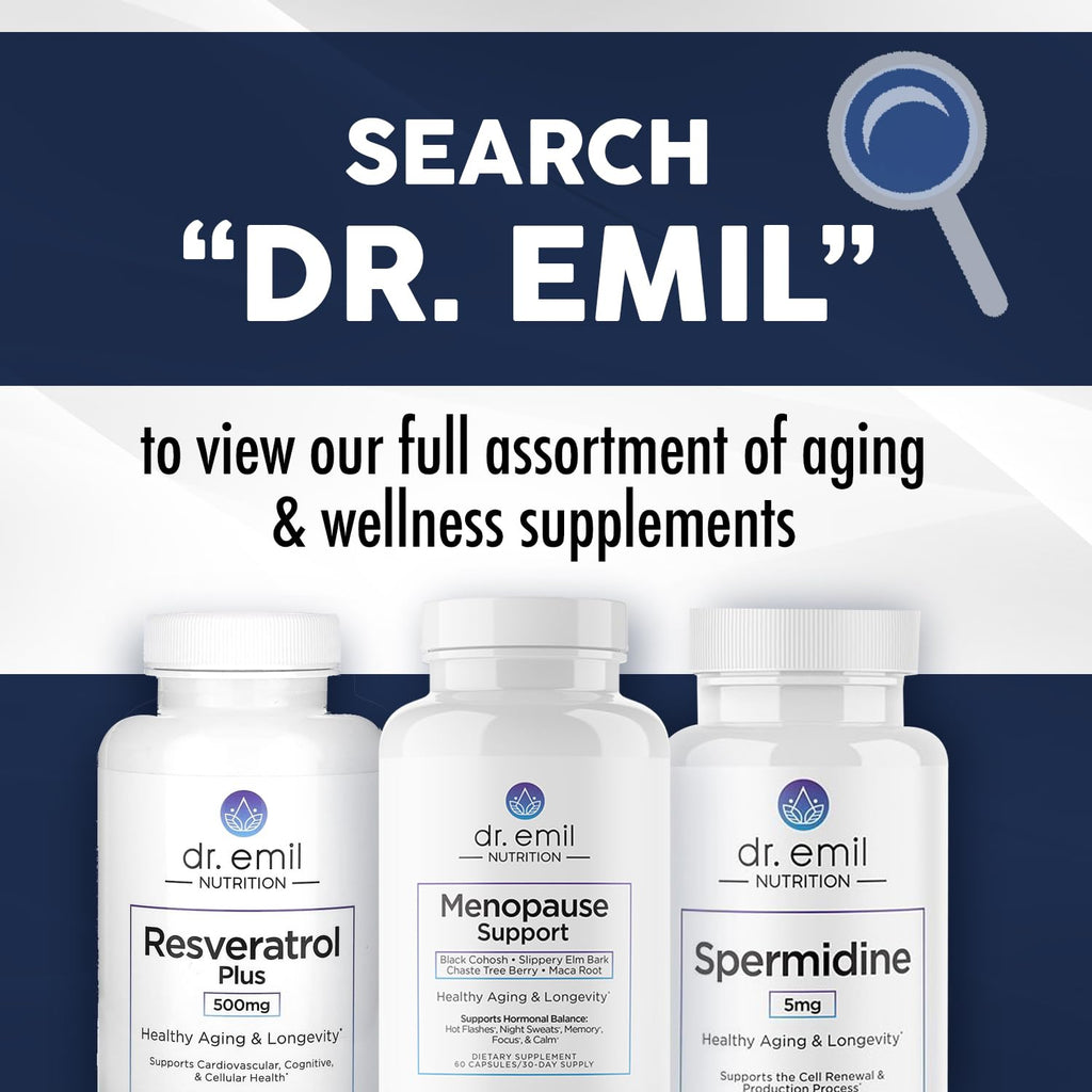DR EMIL NUTRITION Menopause Supplements for Women - Multi-Symptom Menopause Relief DR EMIL NUTRITION