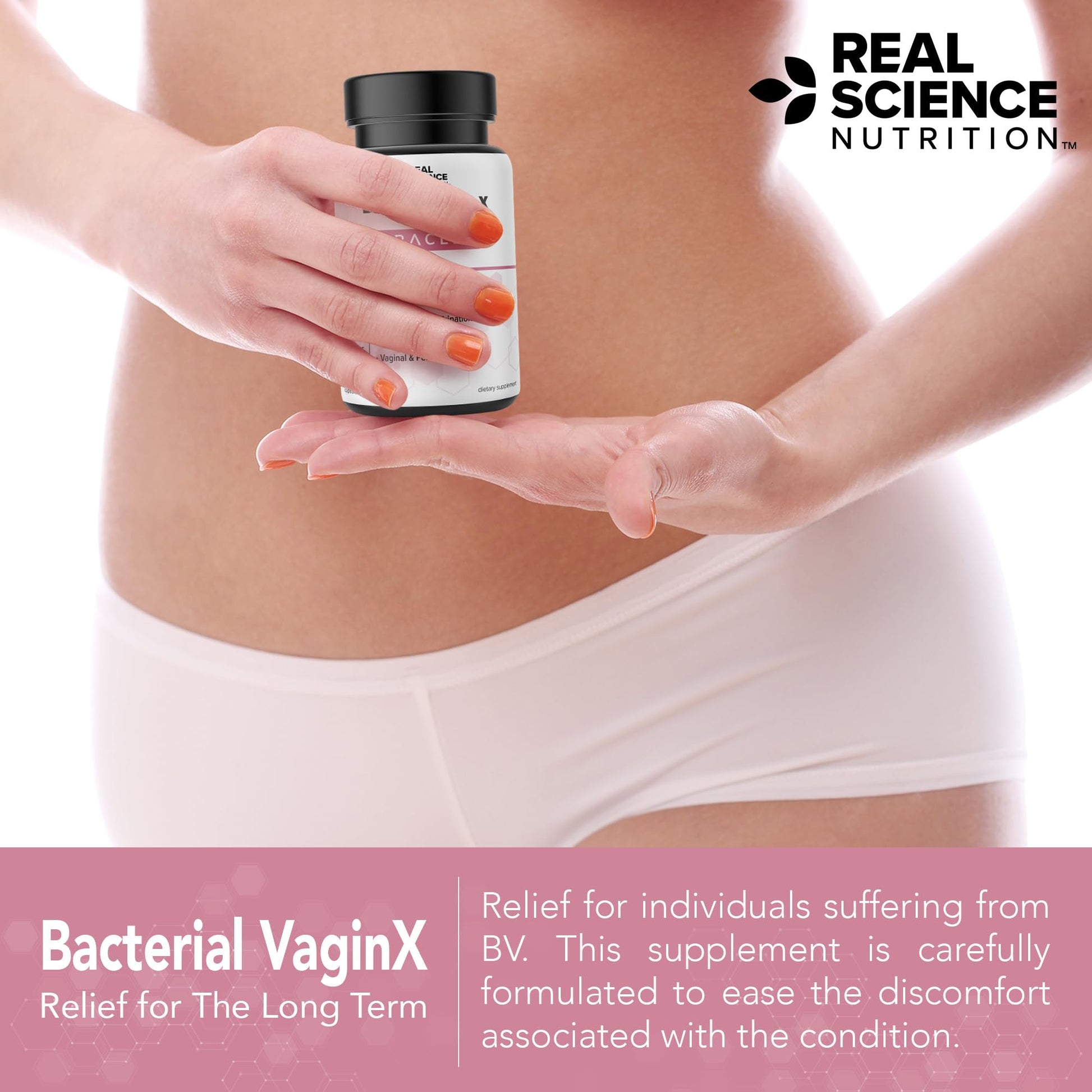 Real Science Nutrition Offers Bacterial VaginX Miracle - Nitric Oxide Enhanced Formulated - AB Mystery