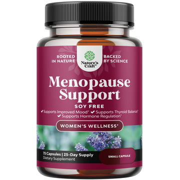 Soy Free Menopause Supplement for Women - Herbal Menopause Relief for Women for Night Sweats