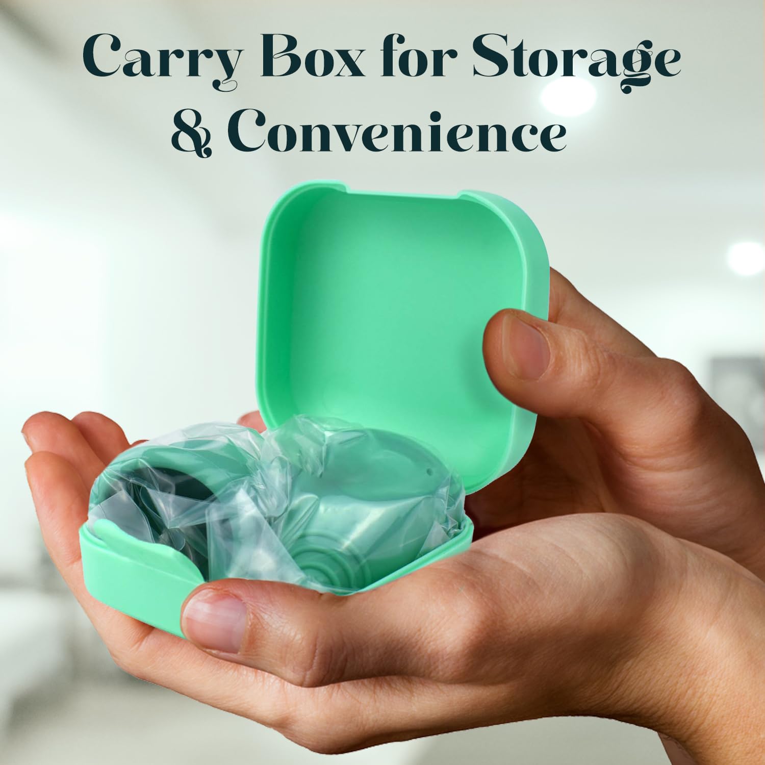 SHORDY Menstrual Cup and Steamer Sterilizer for Beginners Kit Set of 2 Period Cups (Small & Large) - AB Mystery