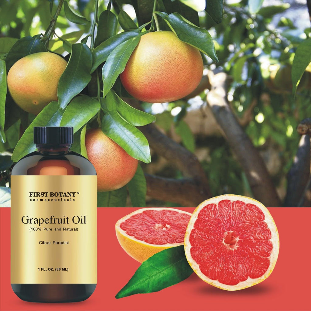 100% Pure Essential Oil - Premium Oil for Aromatherapy, Massage, Topical & Household Uses - 1 fl oz (Grapefruit) - AB Mystery