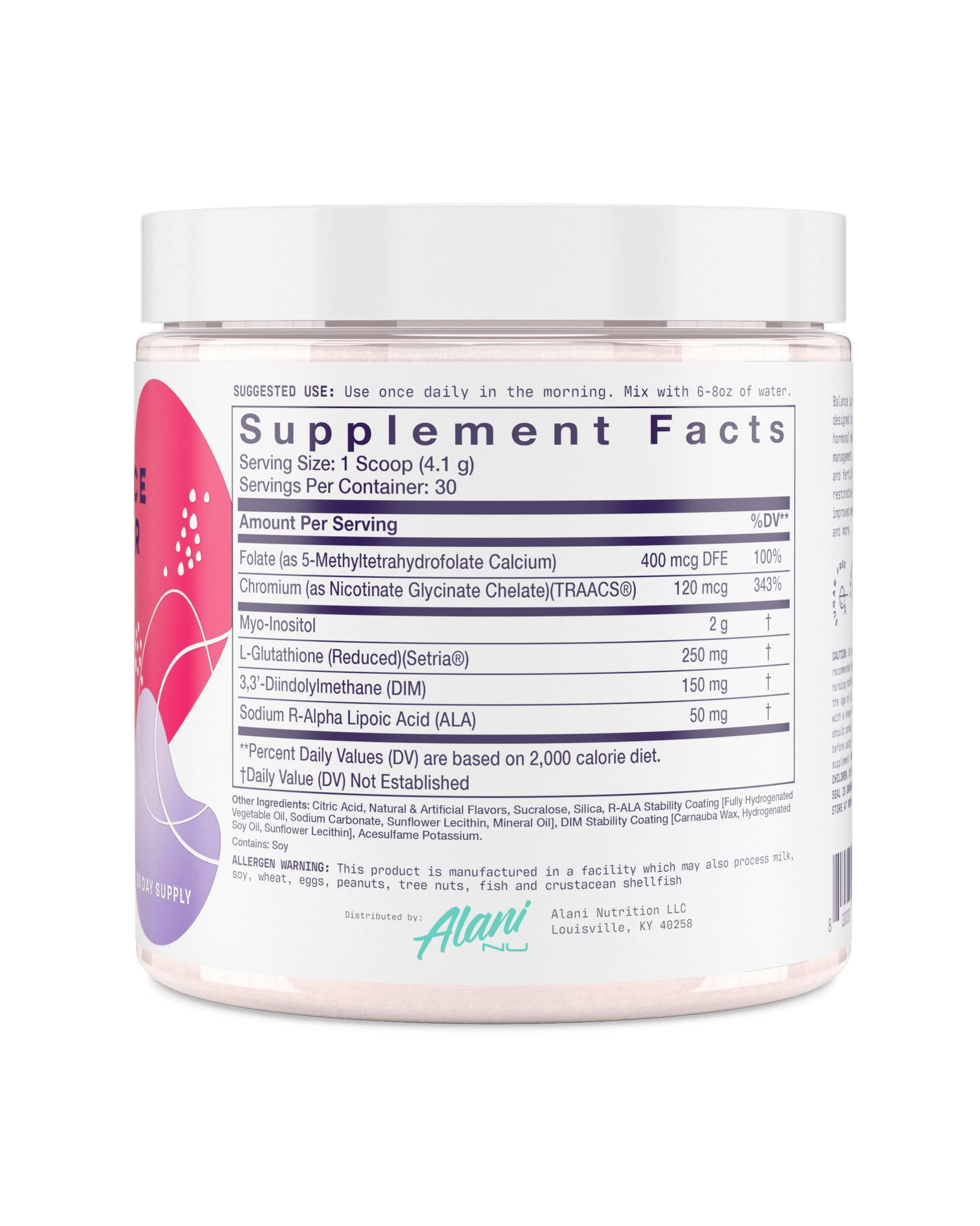 Alani Nu Balance Powder Hawaiian Shaved ICE | Supplement for Women | Hormonal Supp - AB Mystery