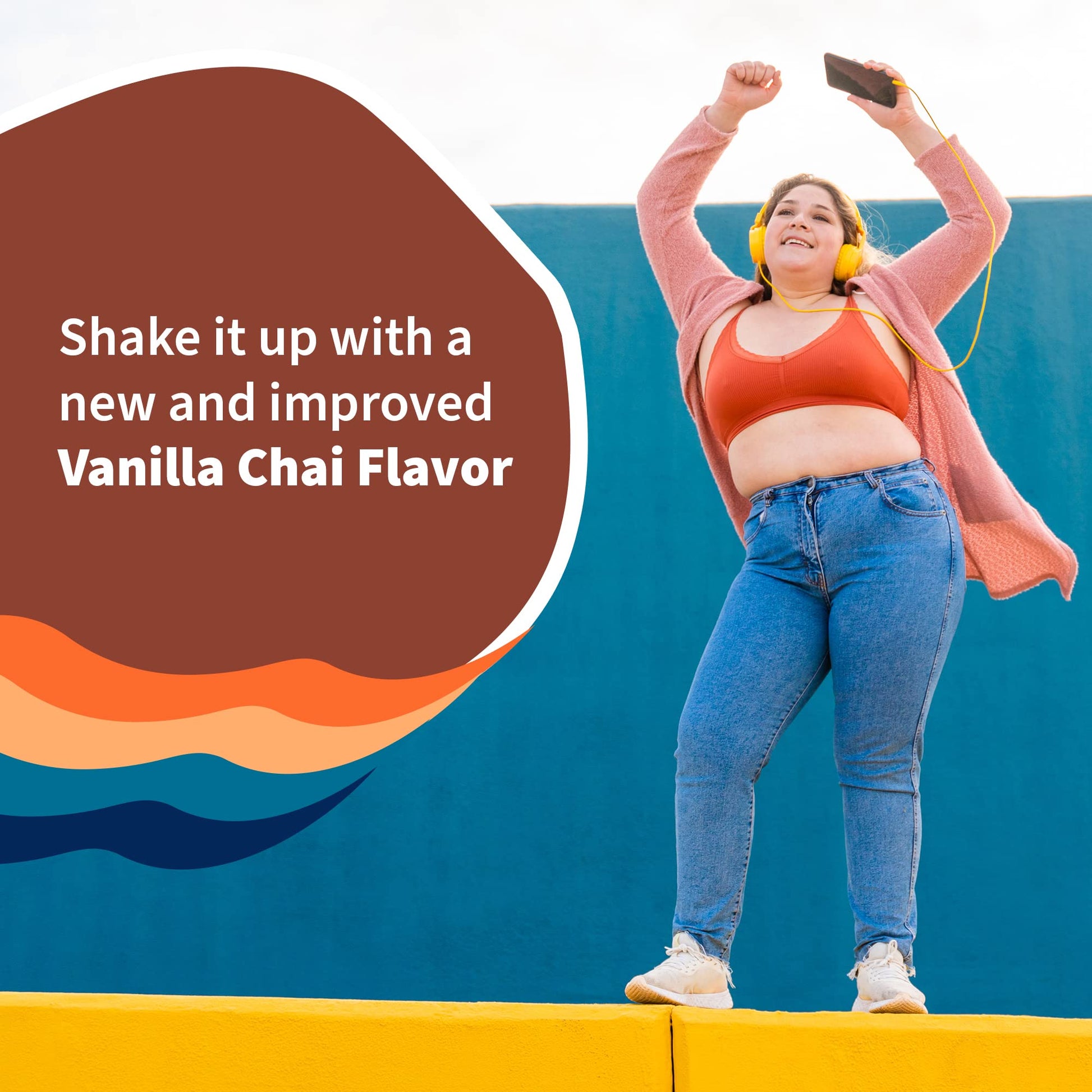 Garden of Life, Organic Vegan Vanilla Chai Protein Powder -22g Complete Plant Based Raw - AB Mystery