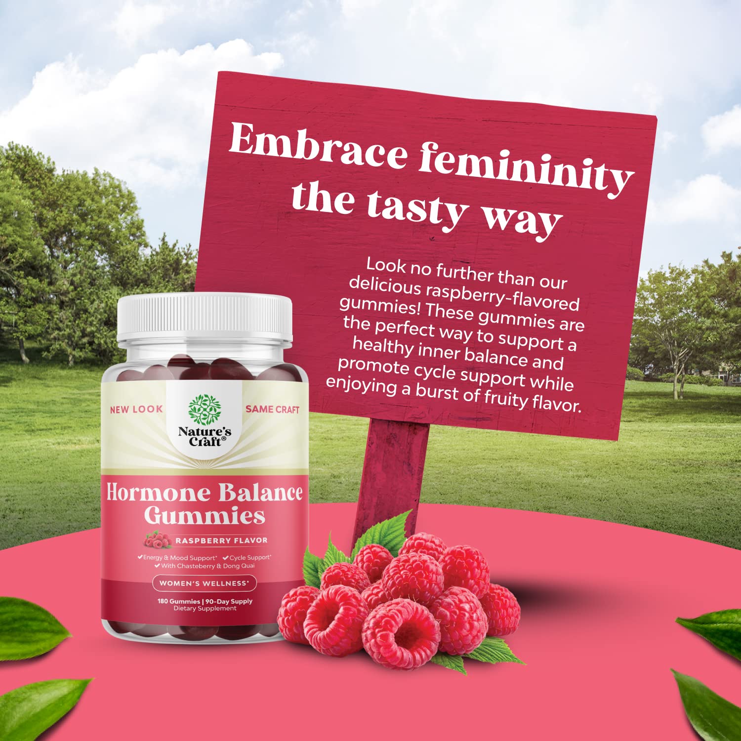 Hormone Balance for Women of All Ages - PMS Gummies and Cycle Support Supplements - AB Mystery
