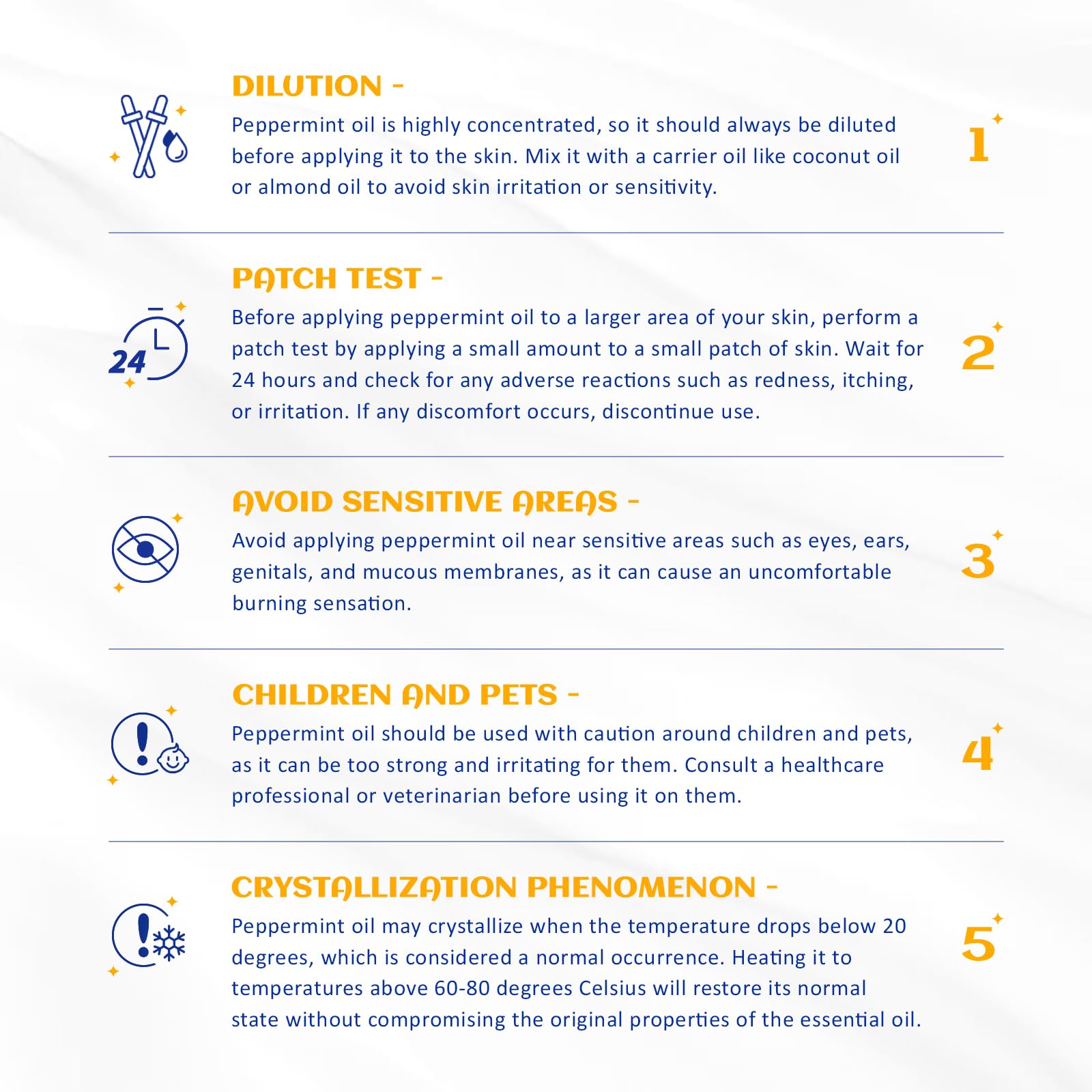 HIQILI Peppermint Essential Oil, 100% Pure Natural for Diffuser, Hair, Massage, Add to Spray - AB Mystery