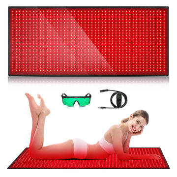 Red Light Therapy Mat for Body, 71"x 31" Red Light Therapy Blanket Red Near Infrared 660nm 850nm