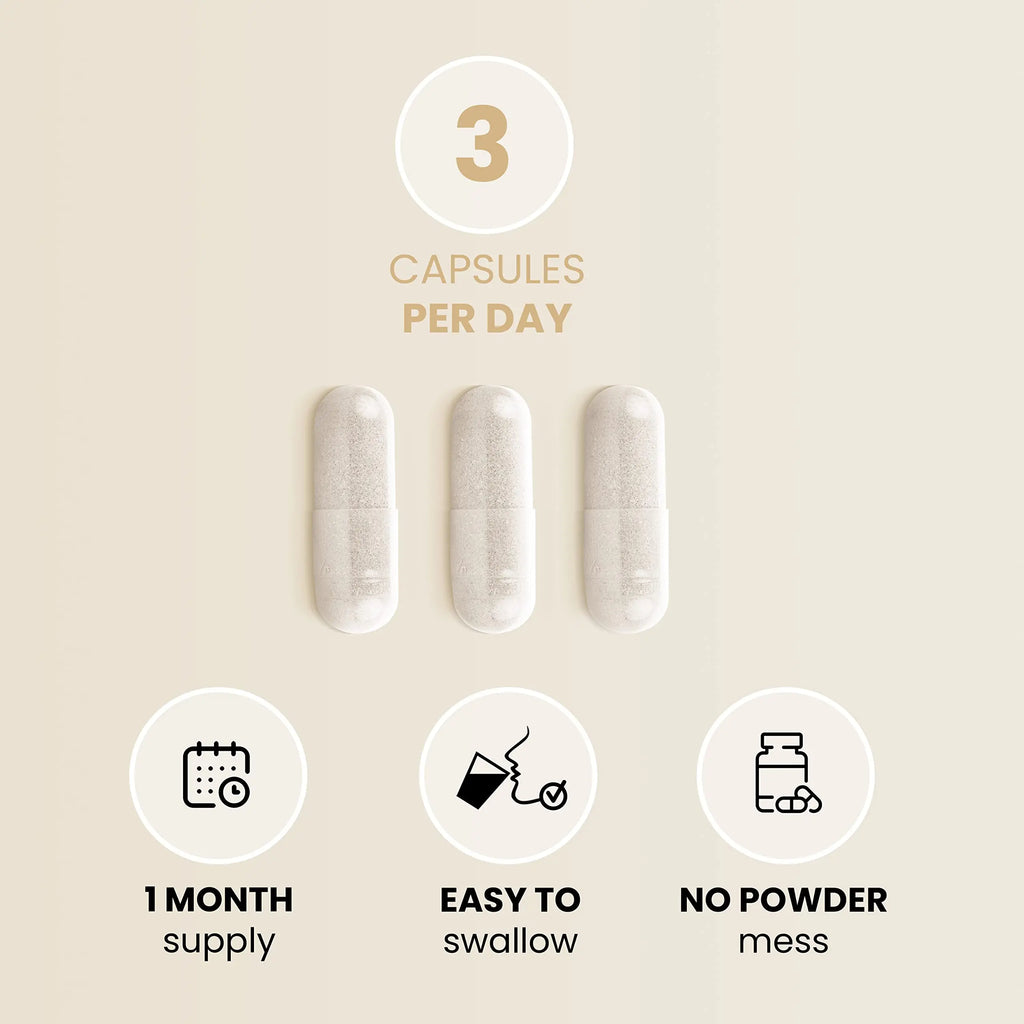 Advanced Collagen Complex | 1593mg Vitamin Boosted Complex for Glowing Hair, Skin & Nails Oxford Organics