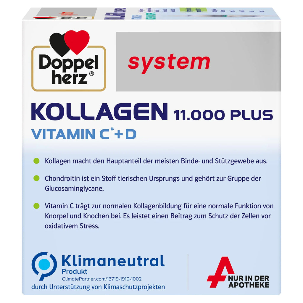 Doppelherz collagen 11,000 ampoules, 30 x 25 ml, PZN:7625039 - AB Mystery