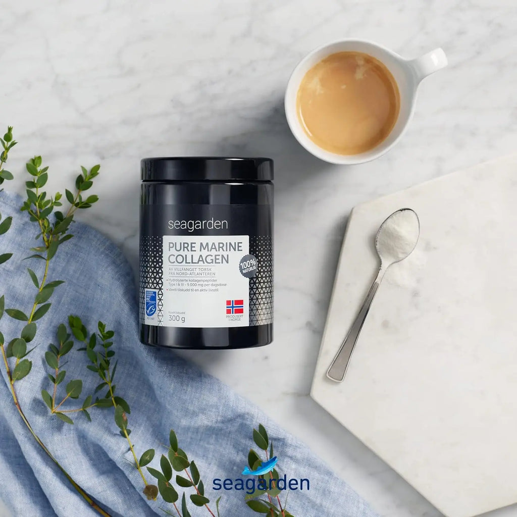 Seagarden Pure Marine Collagen Powder (Type I & III) | Wild-Caught Arctic Cod SEAGARDEN