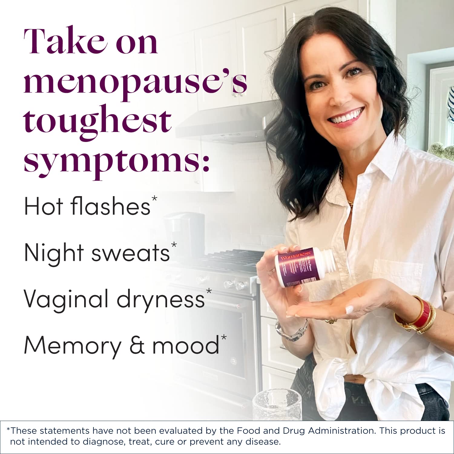 Womaness Menopause Supplements for Women - Menopause Relief for Hot Flashes & Night Sweats - AB Mystery