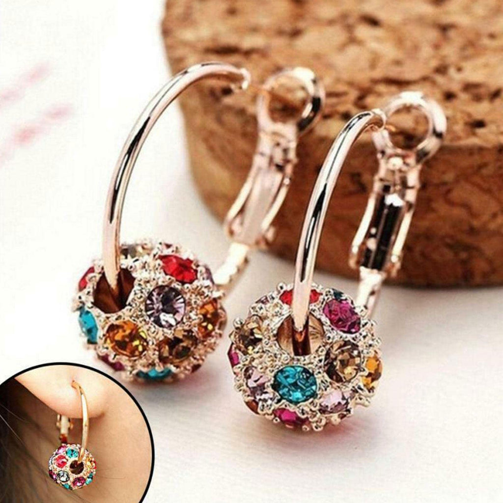 1 Pair Slimming Earrings, Weight Loss Earrings, Burning Fat Health Jewelry for Women Girls - AB Mystery