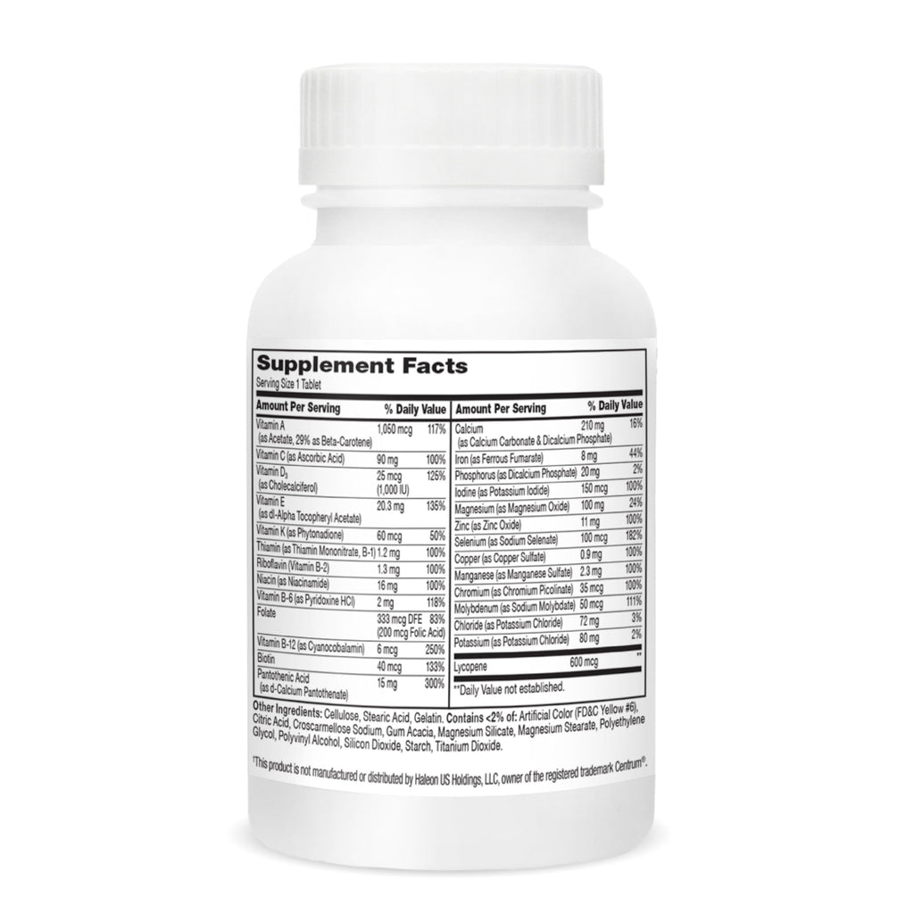 21st Century Sentry Men Multivitamin, 120 Count - AB Mystery