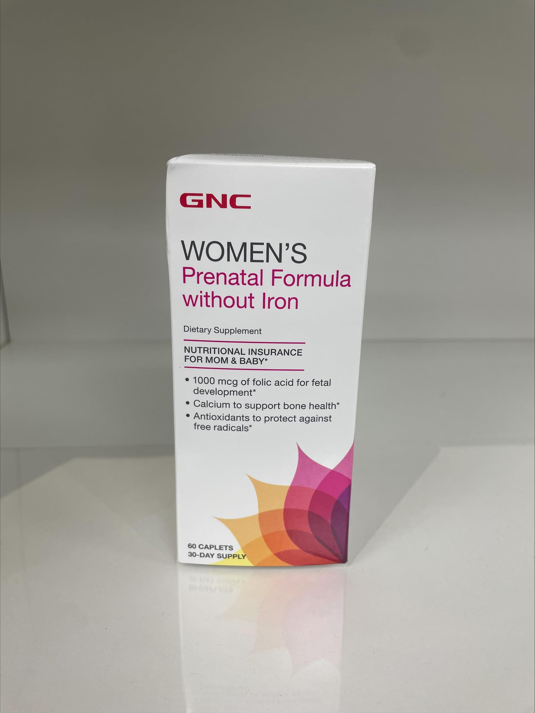 GNC Women's Prenatal Multivitamin Formula Without Iron GNC