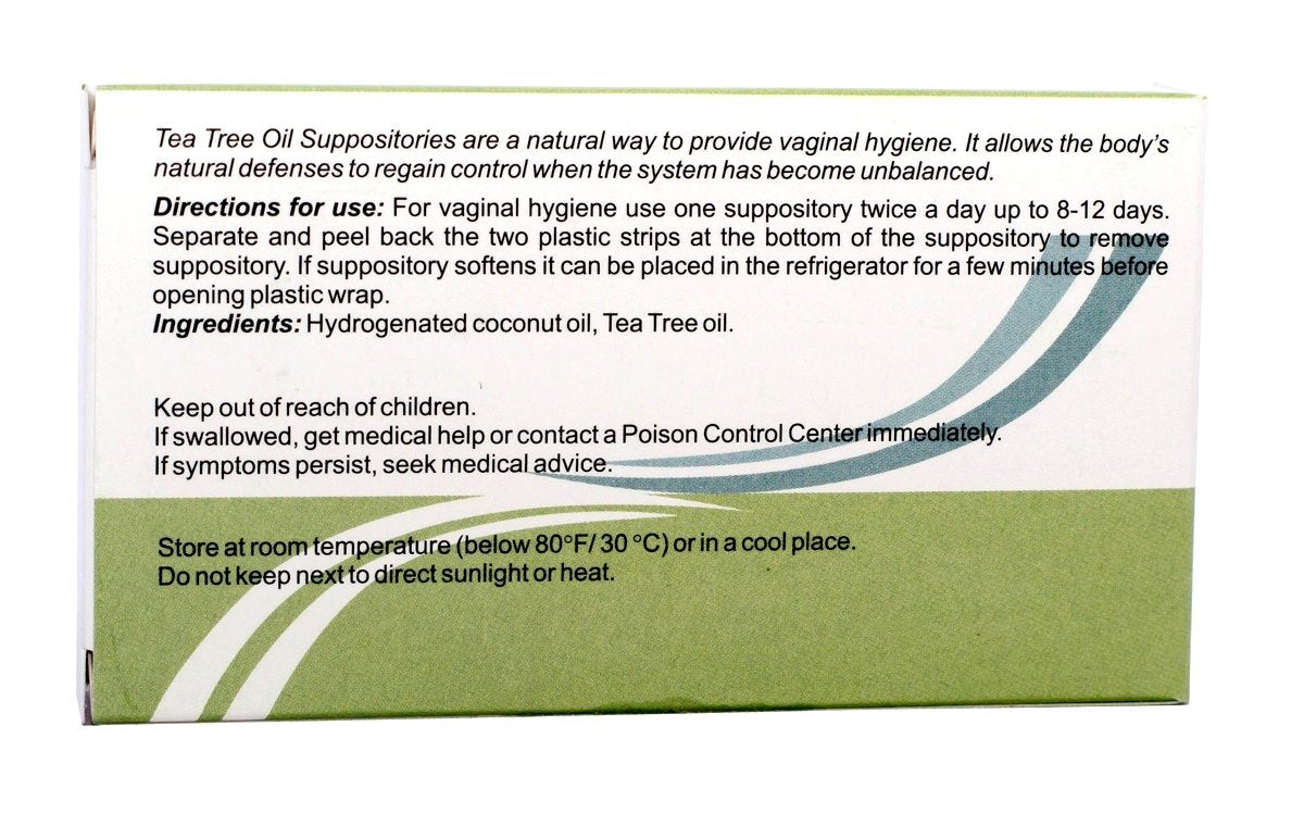 Suppositories with Tea Tree Oil (10 pcs) by PhytoLab - AB Mystery