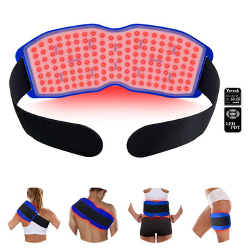 Yoveck Red Light Therapy Belt, Silicone Red Light Therapy Pad Near Infrared Light Therapy