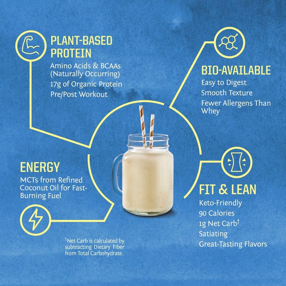 Sunwarrior Vegan Protein Powder Organic Plant-Based Protein | BCAA Amino Acids Hemp - AB Mystery