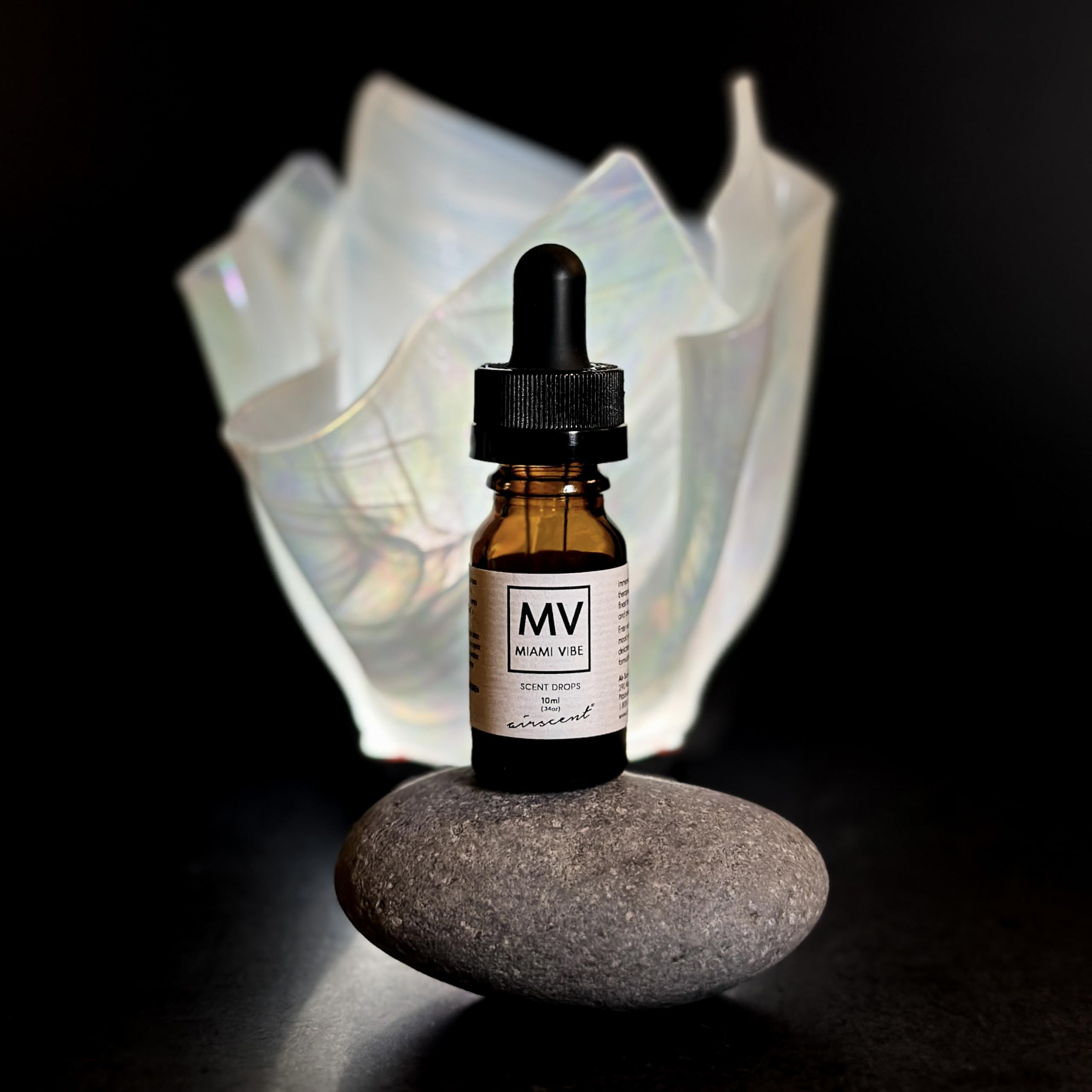 Miami Vibe Diffuser Oil - Air-Scent Fragrance for Aroma Oil Diffusers - 10 Milliliter (.34 fl oz) Bottle - AB Mystery