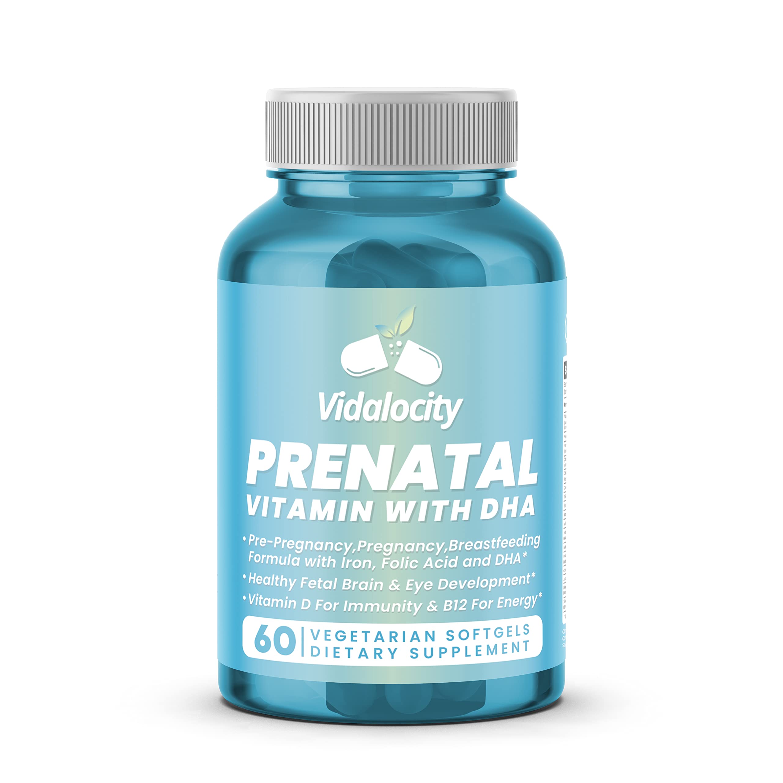 Secrets Of Tea Get Bundle of Fertility Tea Fruit Flavor and Prenatal Vitamin for Women with DHA Secrets Of Tea