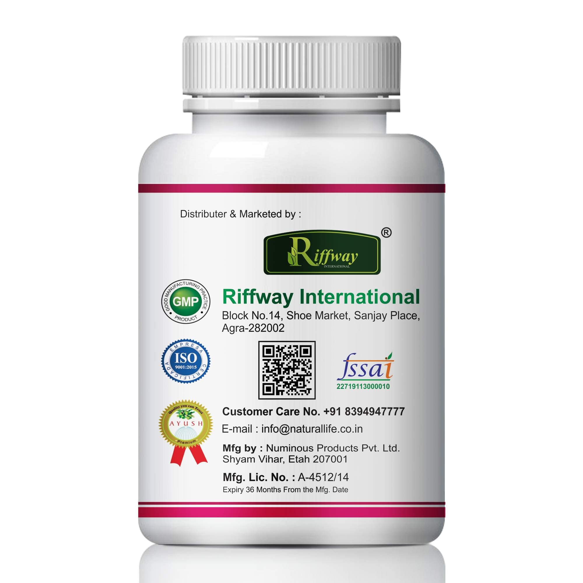 Riffway BW Breast Enlargement 60 Capsule for Breast Firming and Lifting for Sagging Breasts - AB Mystery