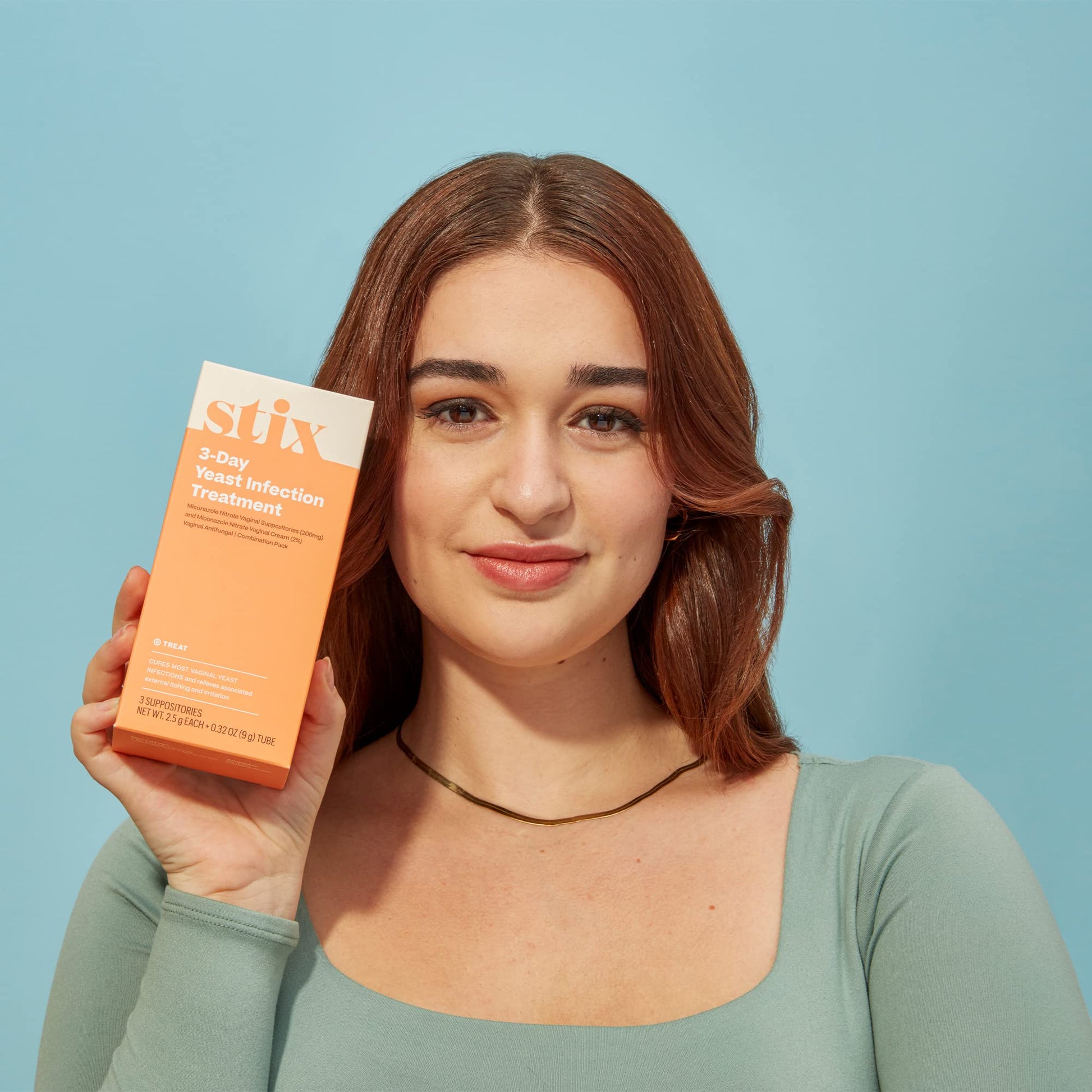 Stix 3-Day Yeast Infection Treatment for Women - Relieves External Itching & Irritation - AB Mystery