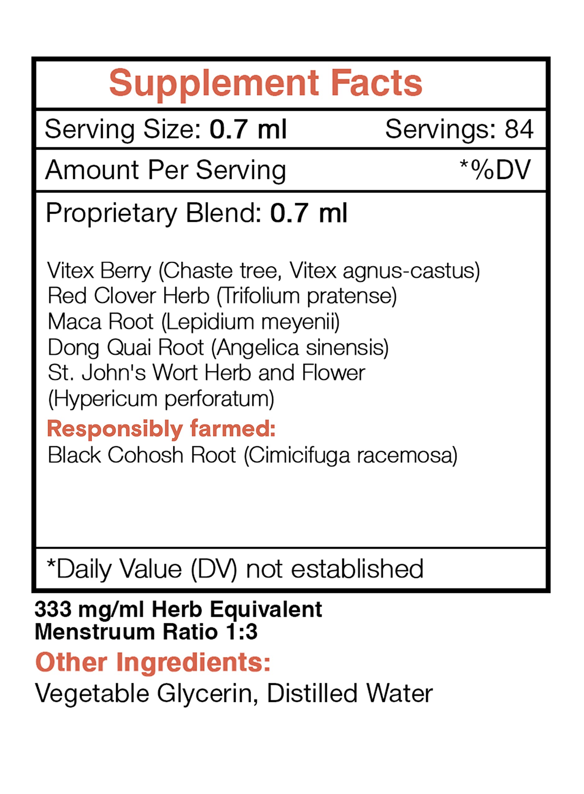 Secrets of the Tribe - Menopause Secret, Herbal Supplement Blend Drops Alcohol-Free Liquid Extract - AB Mystery