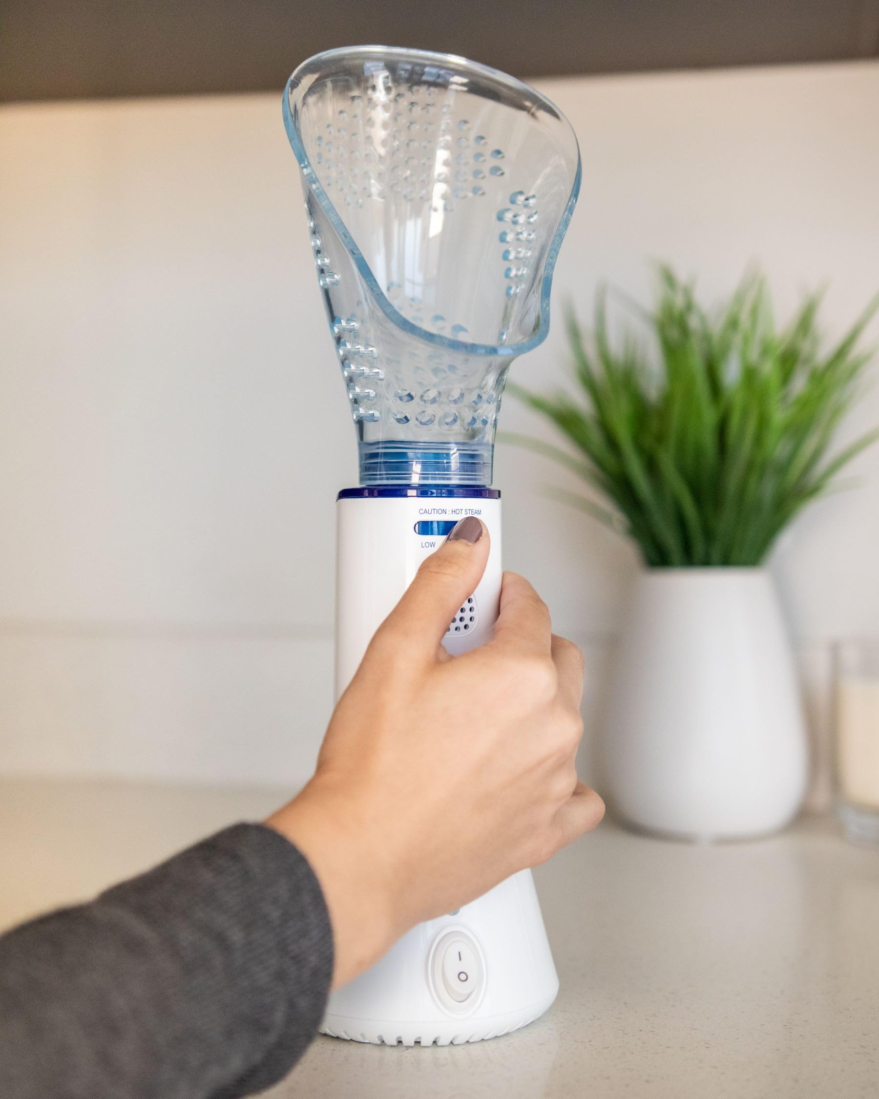 Crane x HALLS Corded Personal Steam Inhaler for Sinus, Congestion, Cough, & Cold Relief - AB Mystery