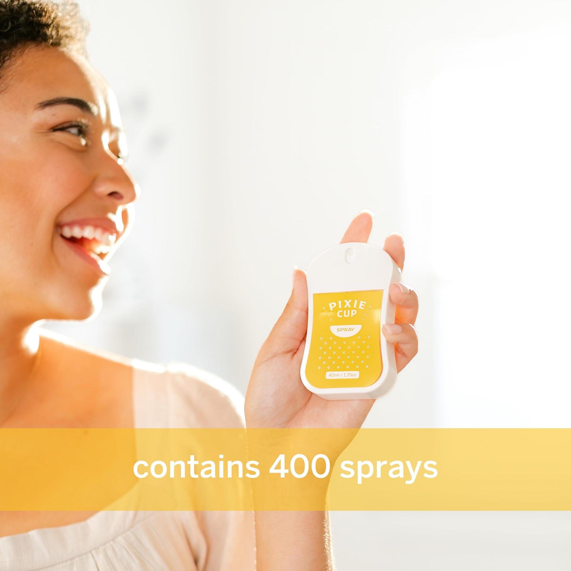 Pixie Sterilizer Spray for Menstrual Cups - Complete Sterilization in Just A Quick Spray - 100% Hypoallergenic - AB Mystery