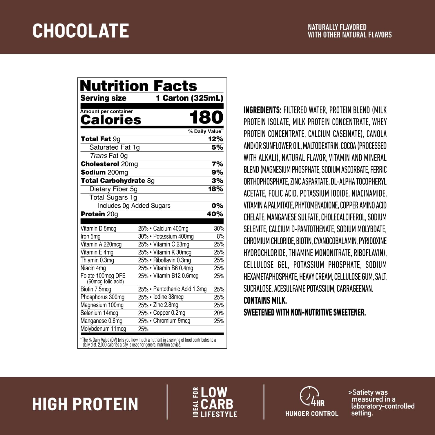 SlimFast High Protein Chocolate Bundle- 12 Count of Chocolate High Protein Meal - AB Mystery