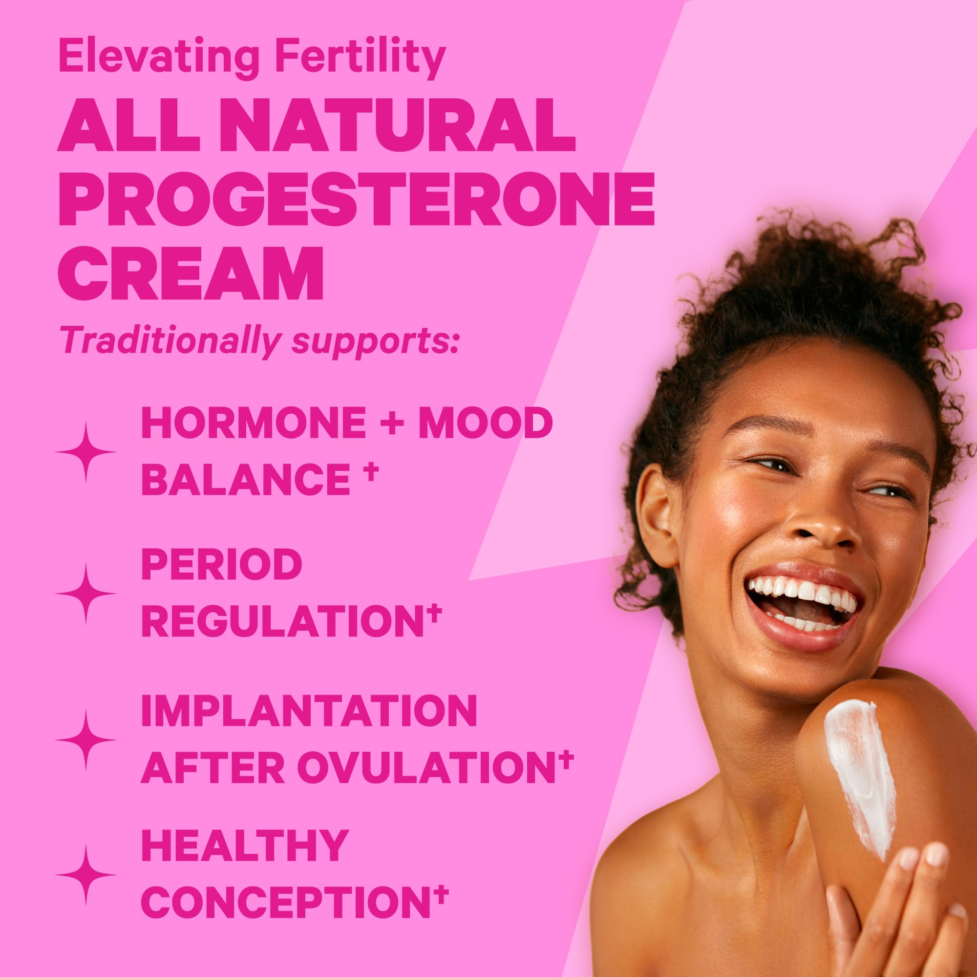 Pink Stork Fertility Tea and Progesterone Cream for Women, Fertility, Ovulation, Conception, and Hormone Balance for Women with Chaste Tree Berry (Vitex) - Duo Pink Stork