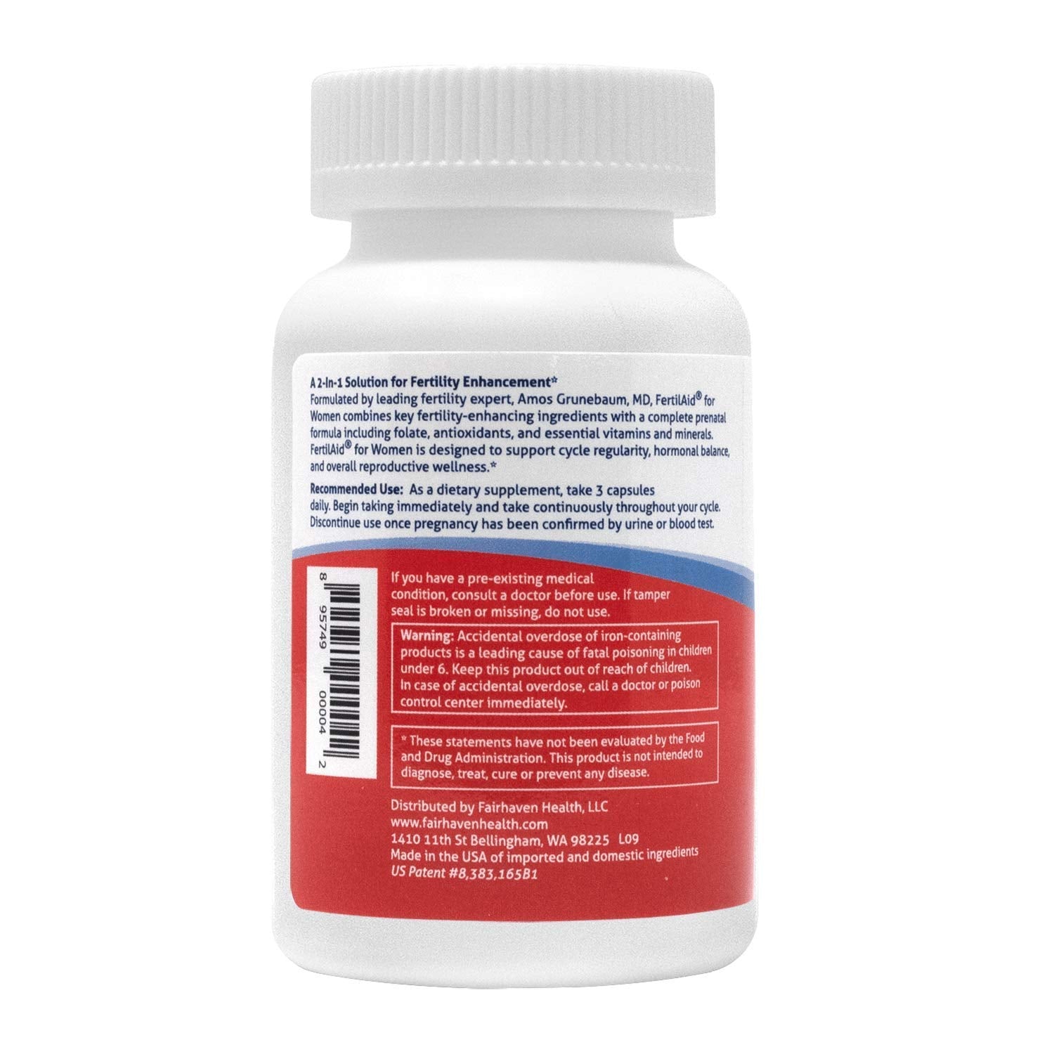 Fertilaid for Men and Women Combo, Male and Female Fertility Supplements, Vitamins Fairhaven Health