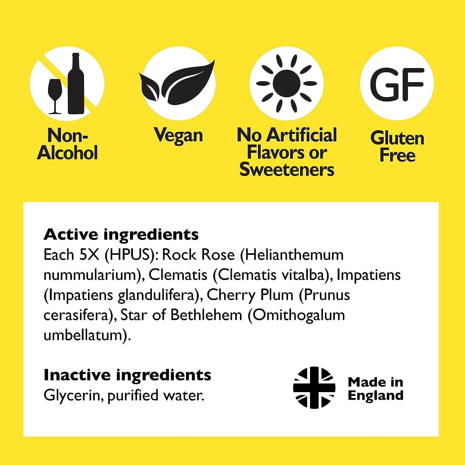 Bach RESCUE Remedy Dropper 10mL Bundle, Non-Alcohol Formula, Natural Stress Relief - AB Mystery