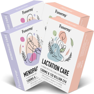 Funermy Lactation Support for Increase Breast Milk Supply and Menopause Relief for Women