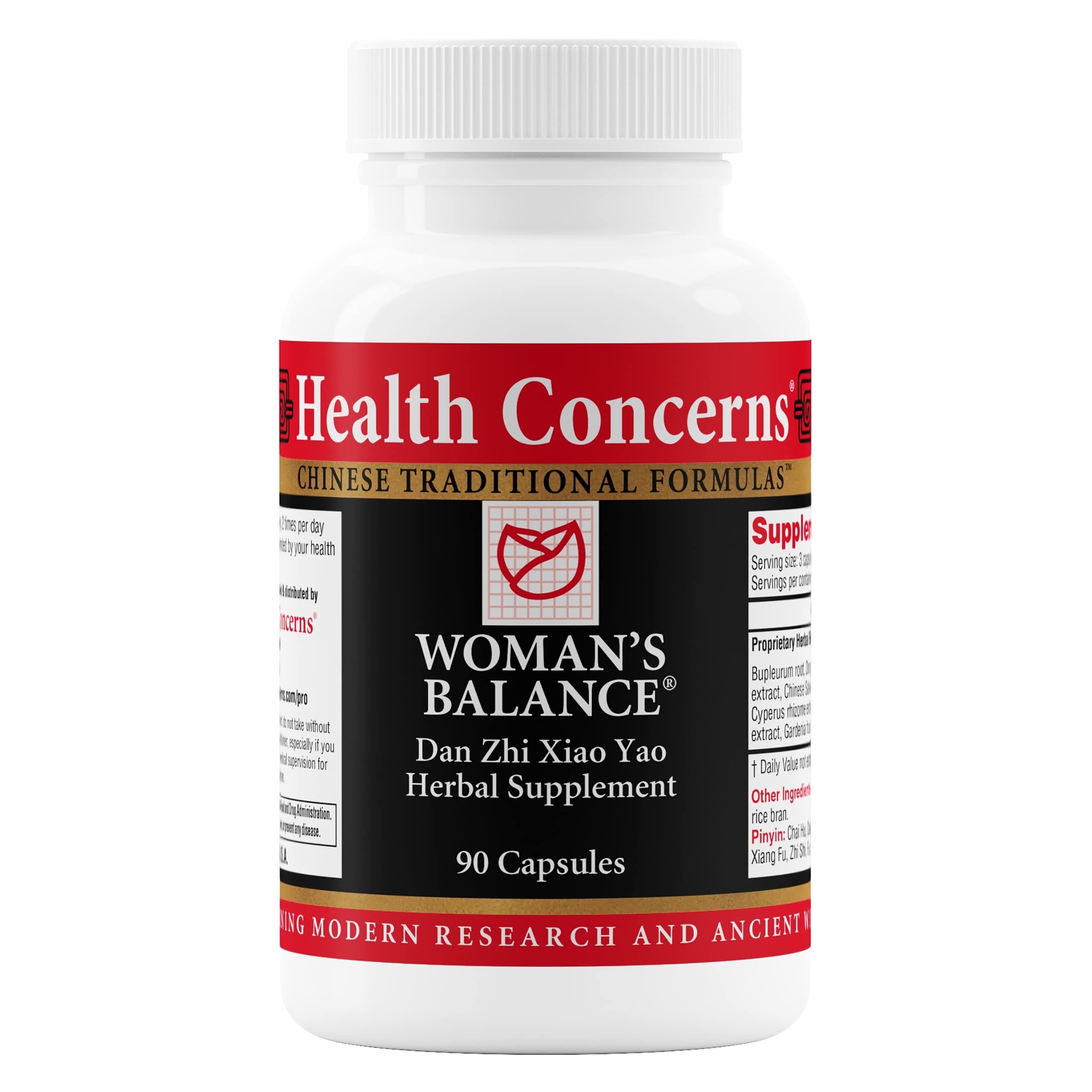 Health Concerns Woman's Balance - PMS Relief & Support Supplement for Women - Large, 90 Capsules