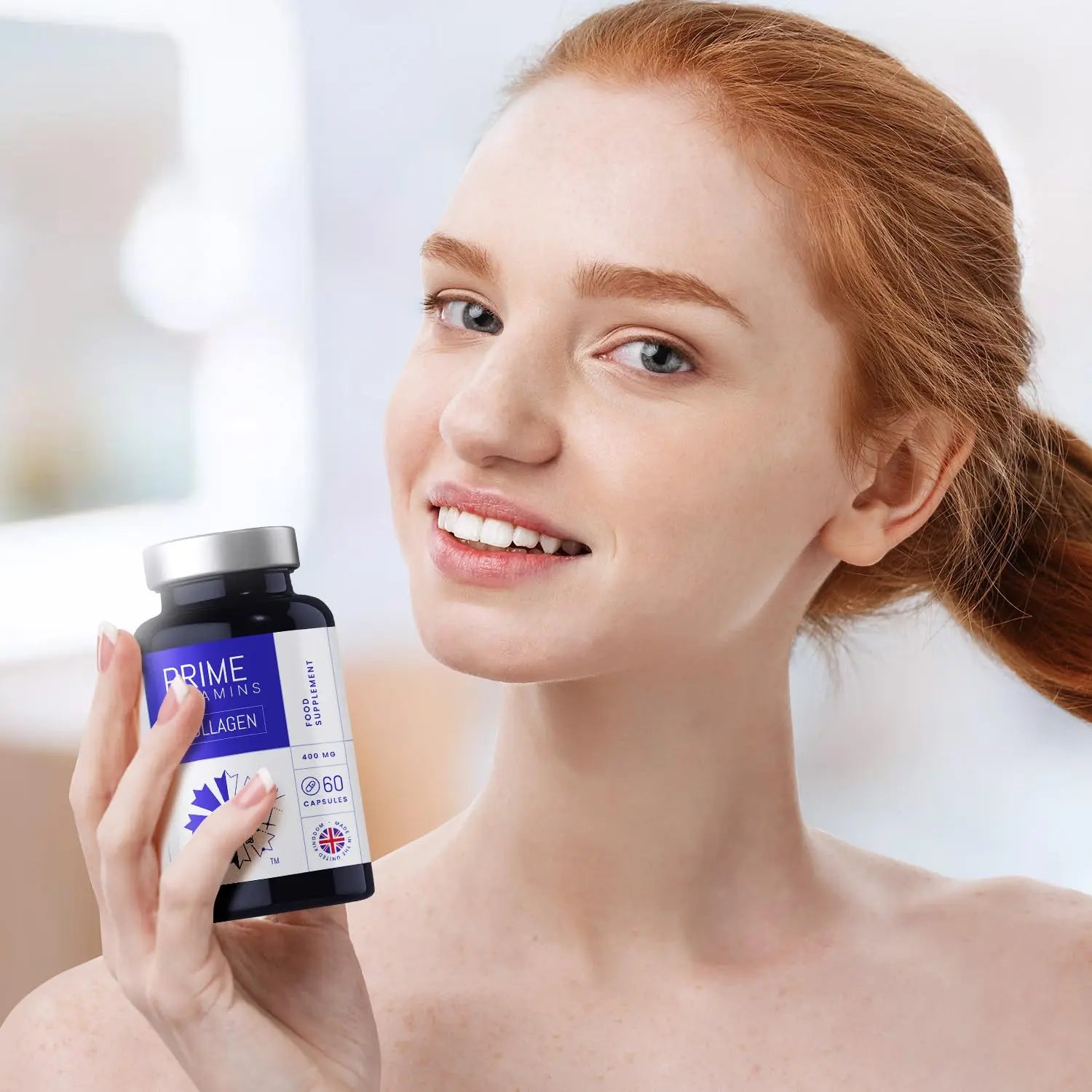 Marine Collagen 400mg | Hydrolysed Collagen Supplements for Women & Men - AB Mystery