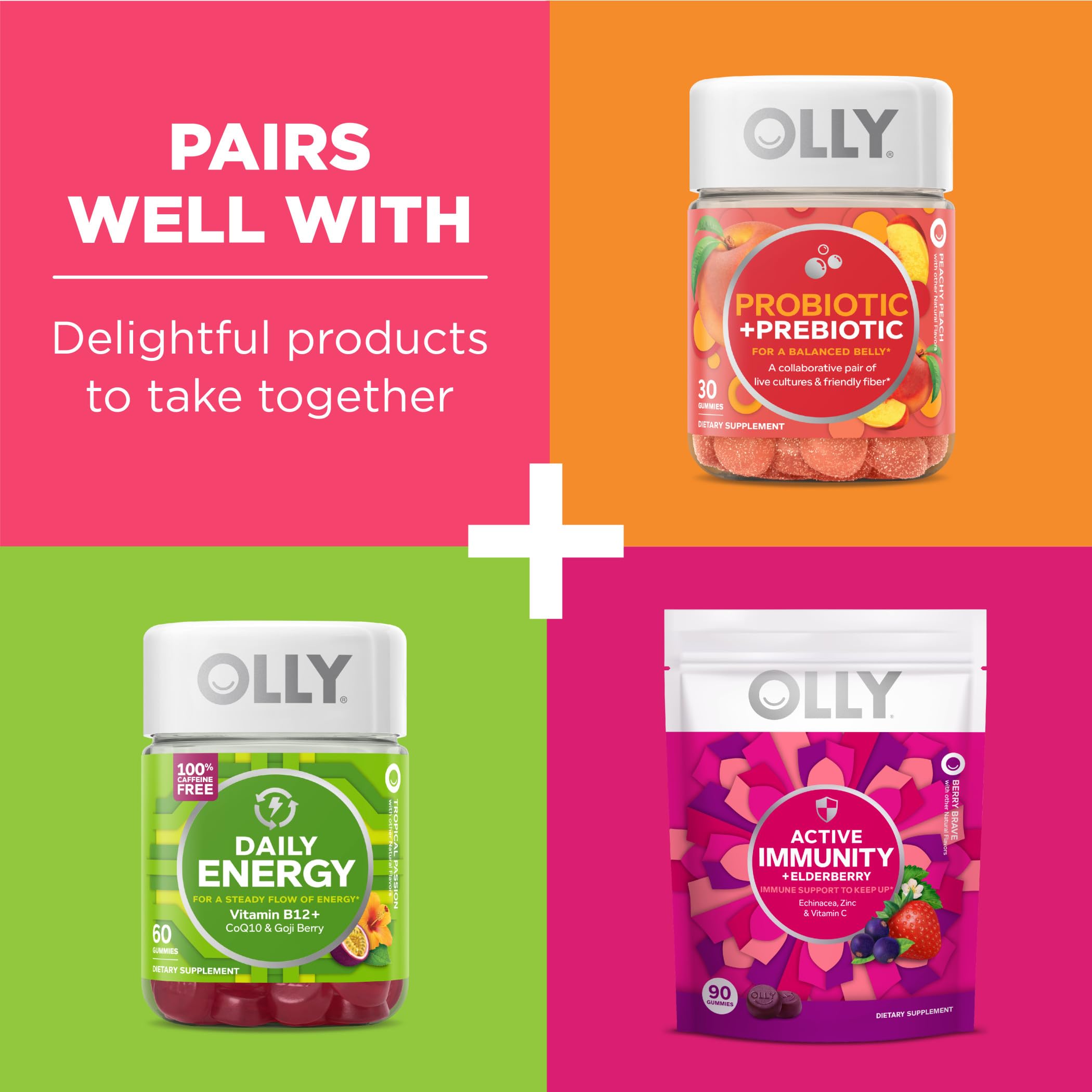Olly The Essential Prenatal Gummy Multivitamin, 30 Day Supply OLLY