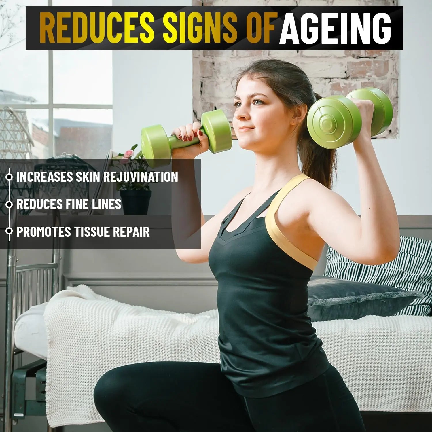 Pure Collagen with Vitamin C - Collagen Supplements for Women & Men - Use with Multivitamin Tablets - AB Mystery