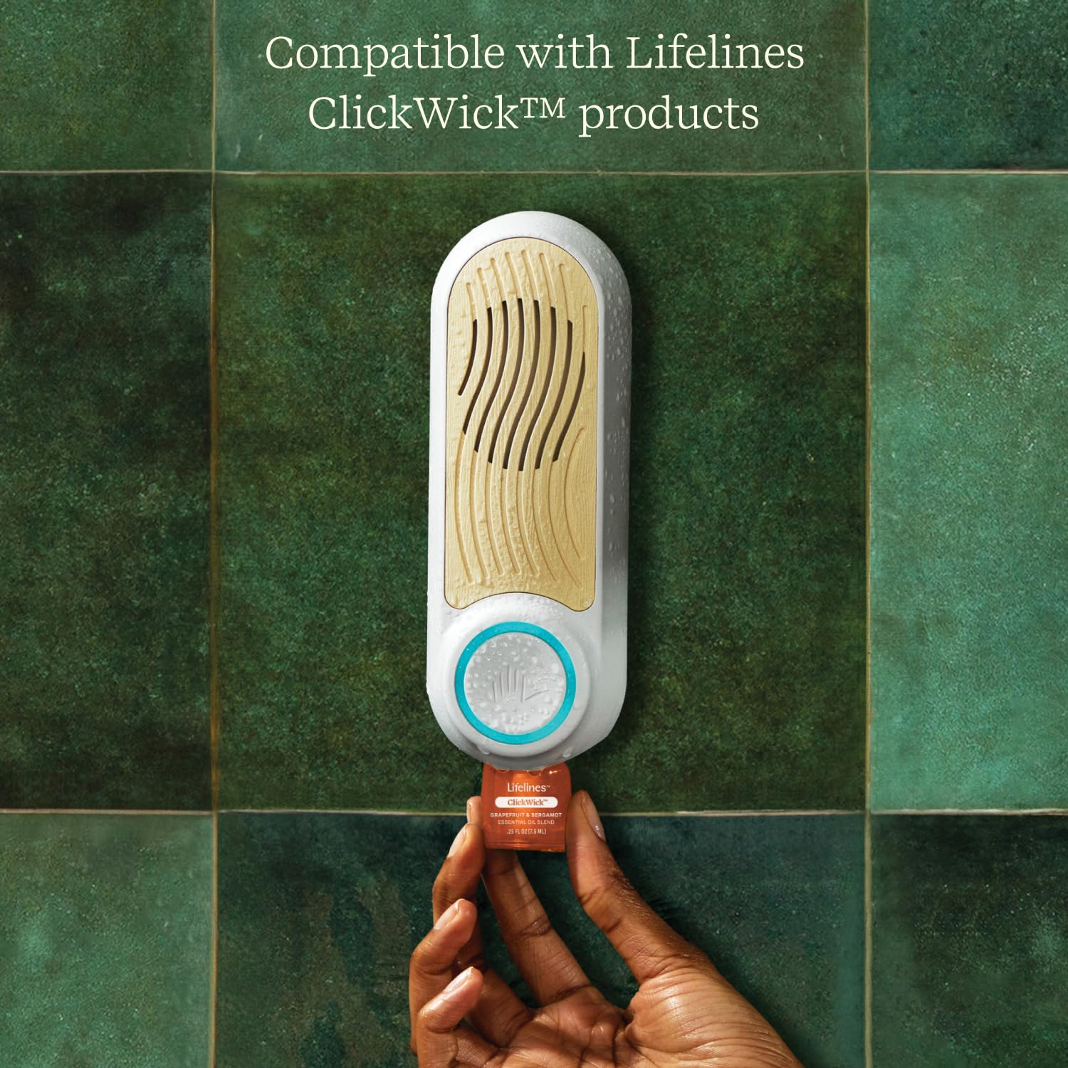 Lifelines ClickWick Essential Oil Blend 2-Pack: in Bloom and Citrus Grove, for Lifelines ClickWick Essential - AB Mystery