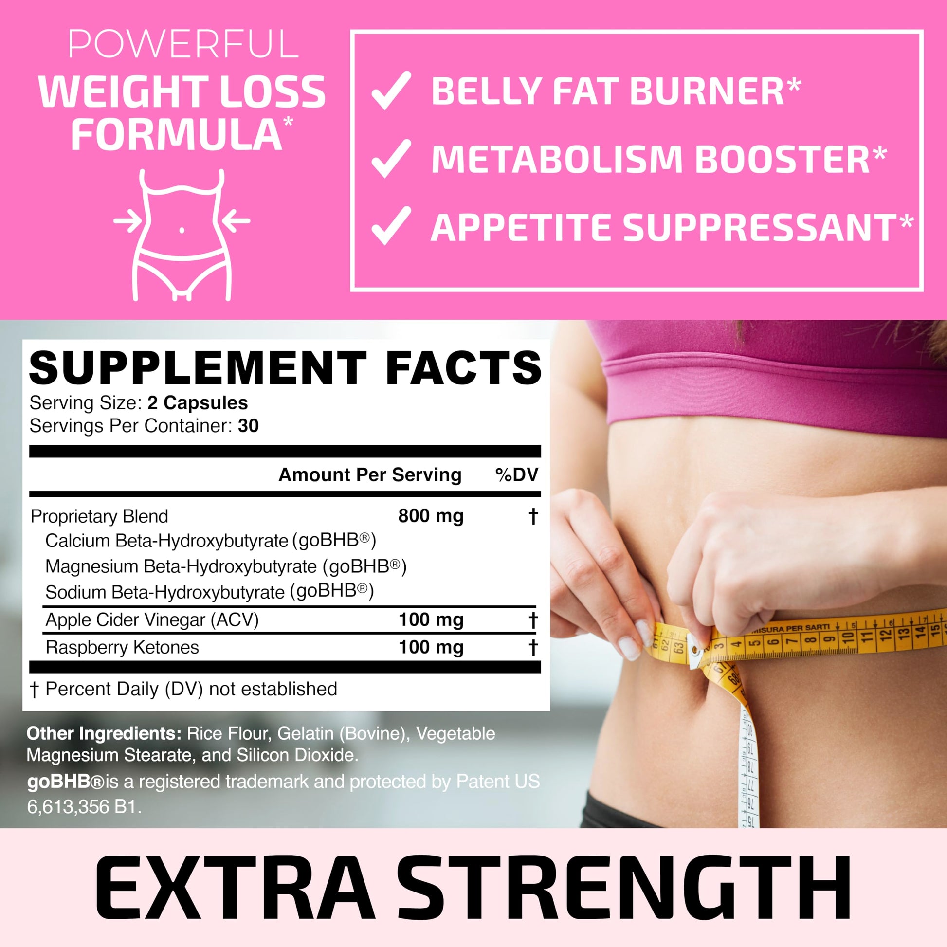 Weight Management Pills for Women | Bloating Relief, Targeted Belly Toning & Appetite - AB Mystery