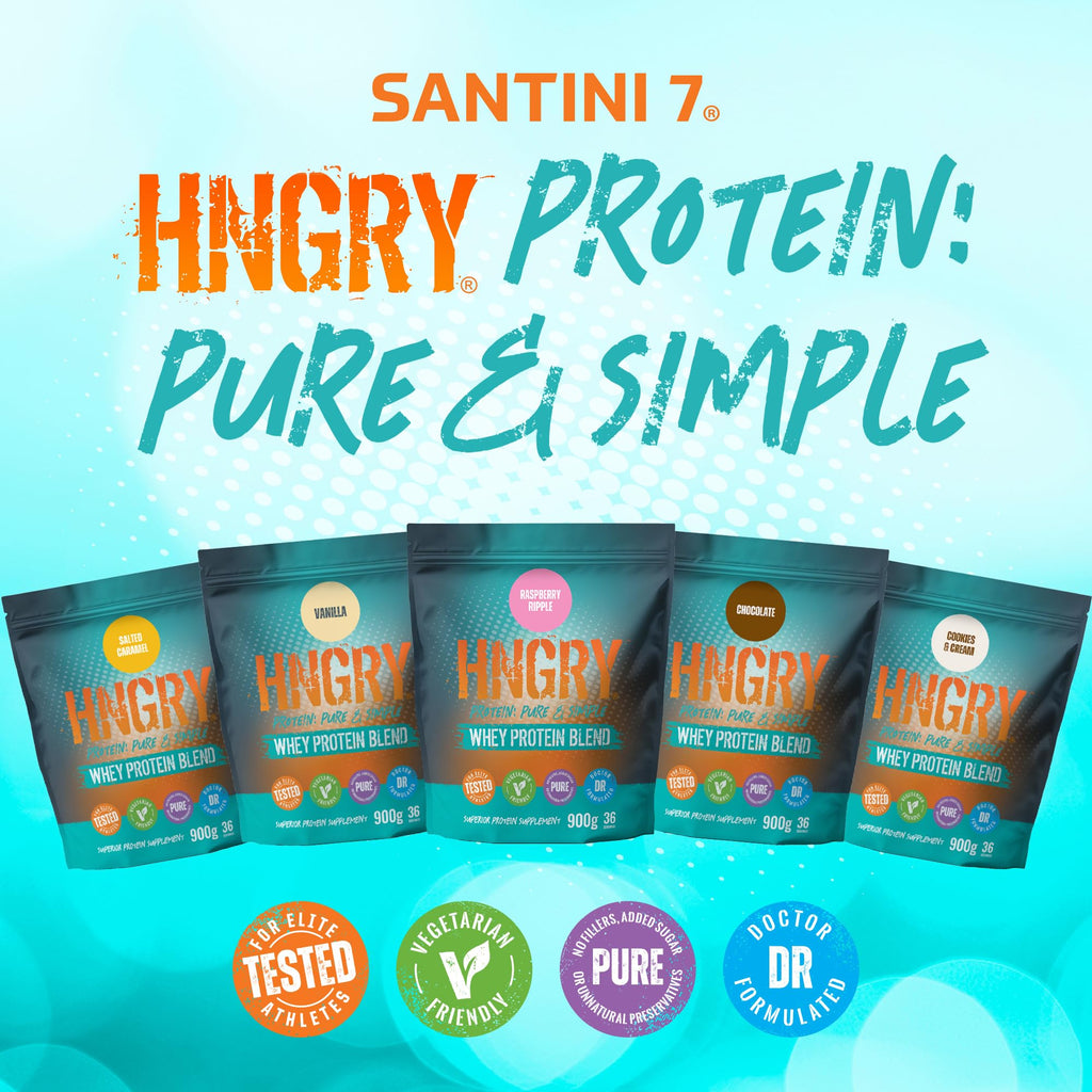 HNGRY Protein Whey Protein Powder Shake with 80% Protein Whey, 900g and 36 Servings HNGRY Protein
