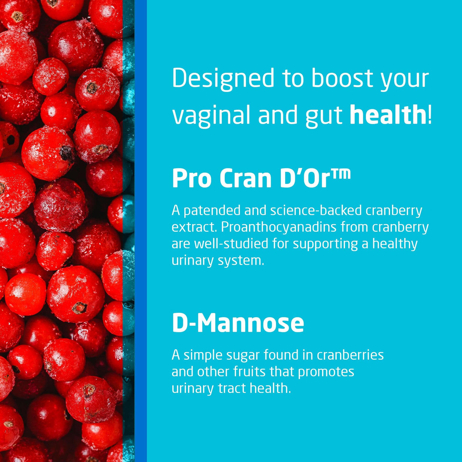 NutraBlast Vaginal Probiotics for Women Digestive, pH Balance, UT & Vaginal Health - 50 Billion CFU - AB Mystery