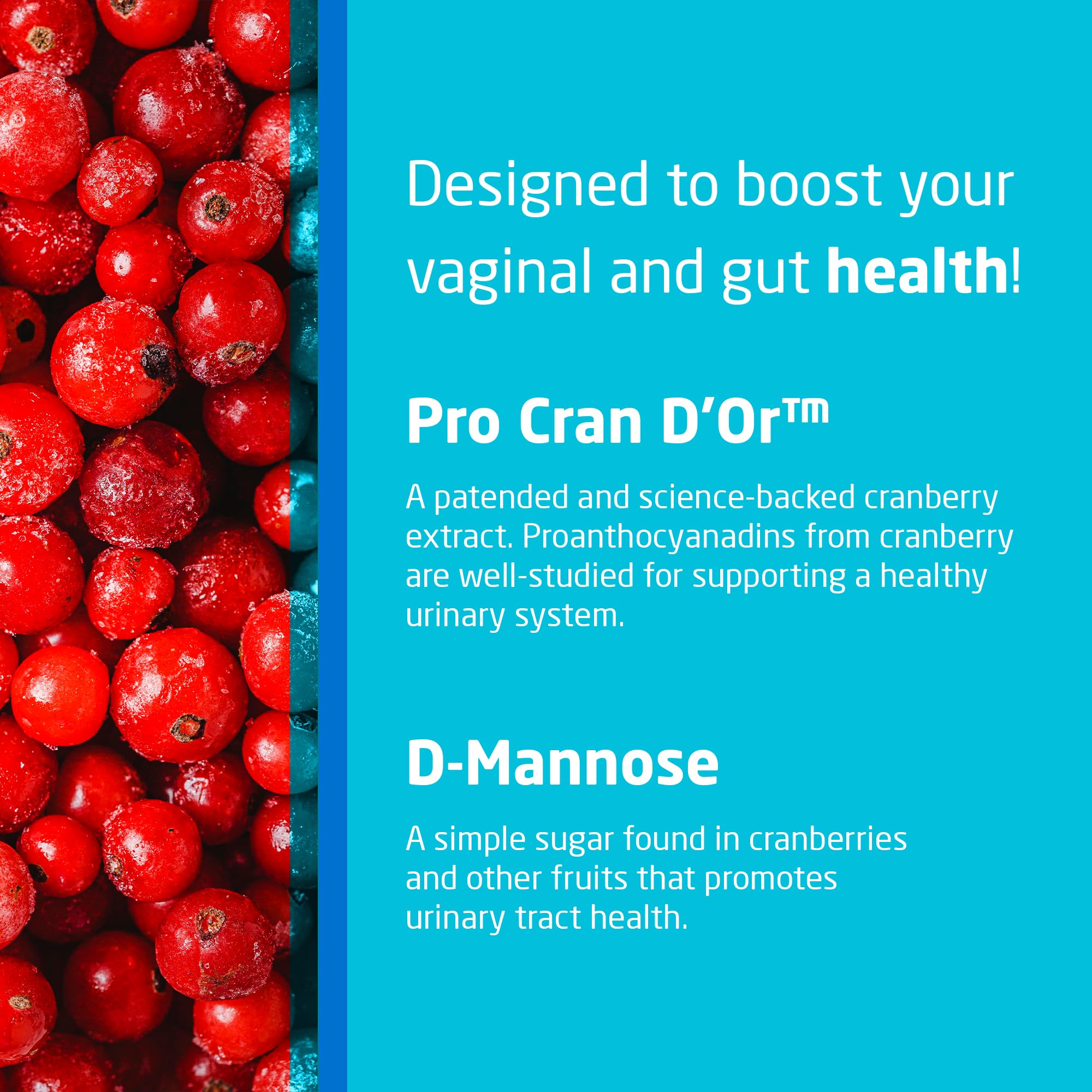 NutraBlast Vaginal Probiotics for Women Digestive, pH Balance, UT & Vaginal Health - 50 Billion CFU - AB Mystery