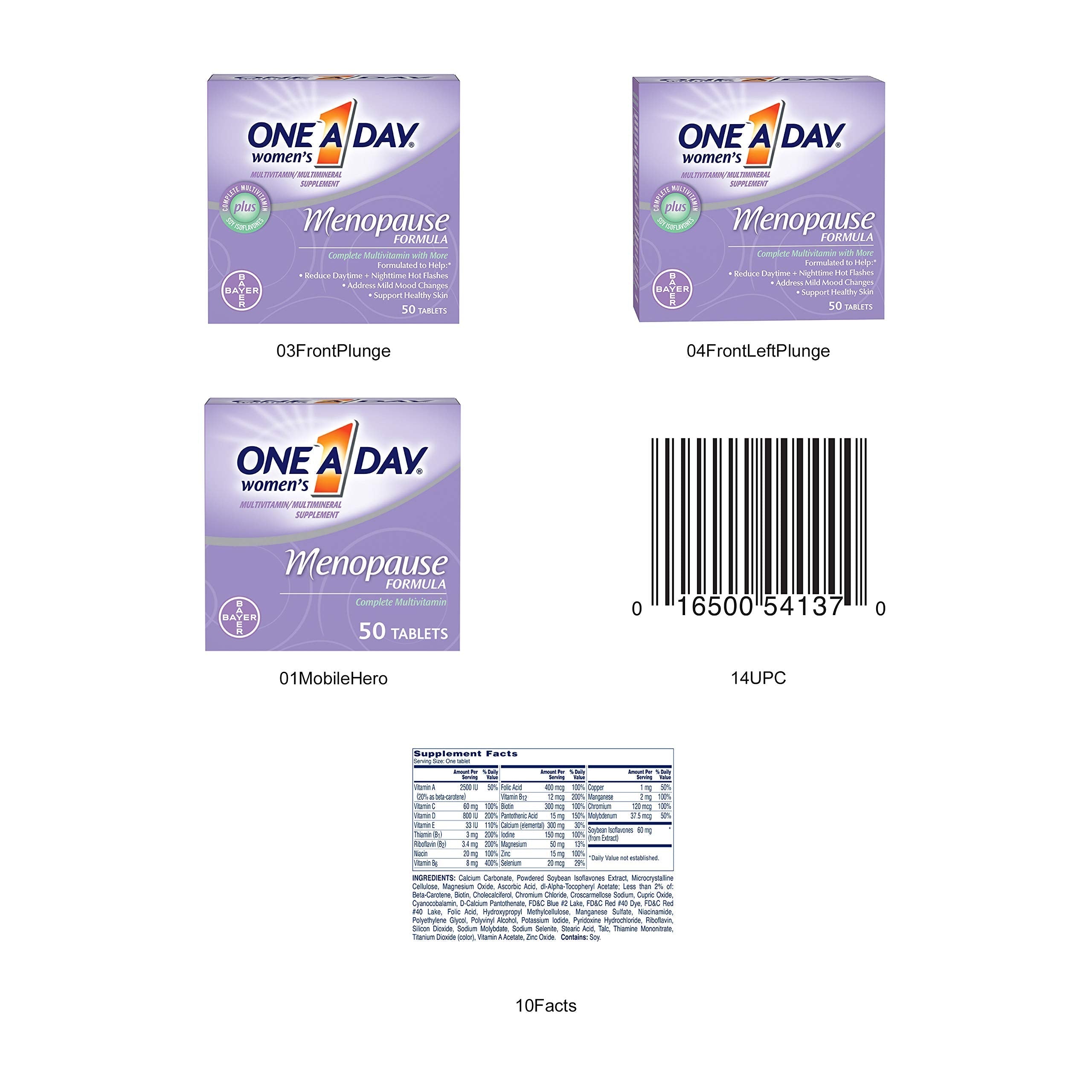 One A Day Women Menopause Size 50ct - AB Mystery