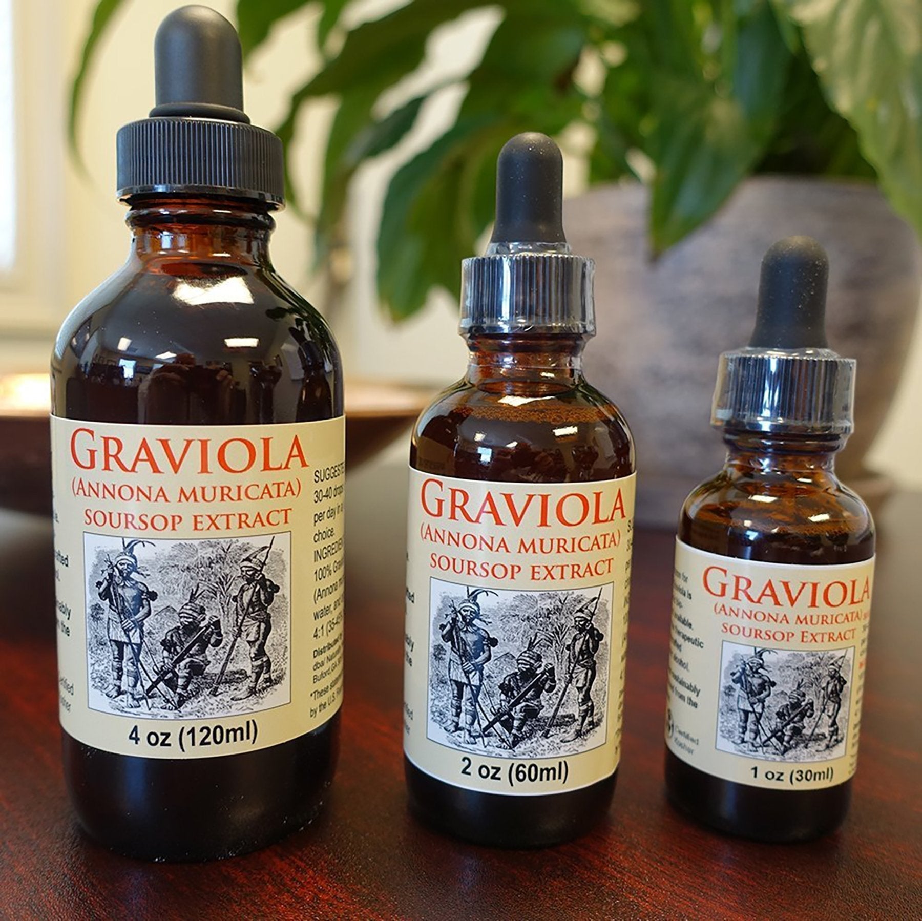 Organic Graviola Liquid Soursop Extract 4 oz Wildcrafted Tincture - AB Mystery