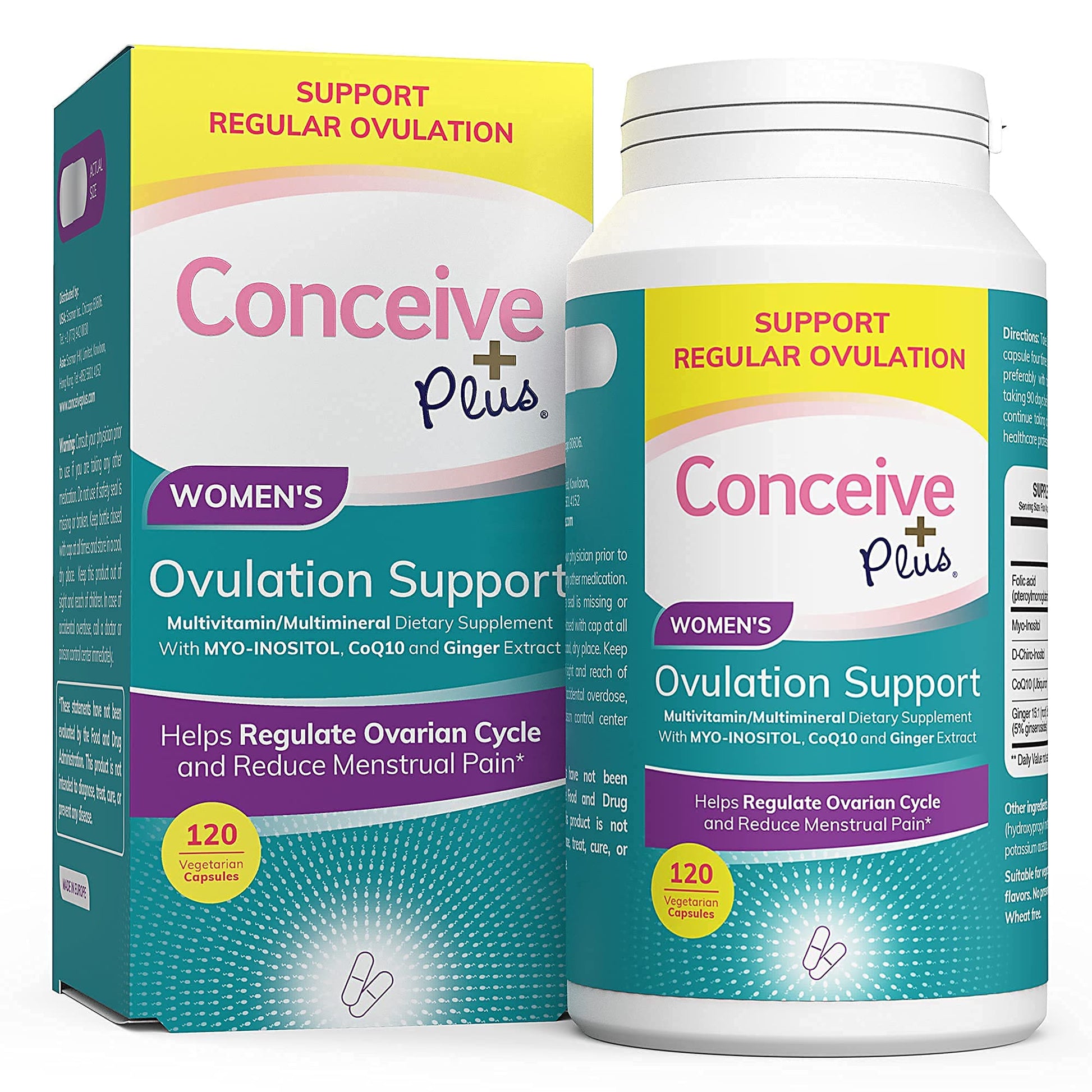 CONCEIVE PLUS Complete Fertility Bundle - Trying To Conceive Couples Kit TTC Fertility Supplements CONCEIVE PLUS